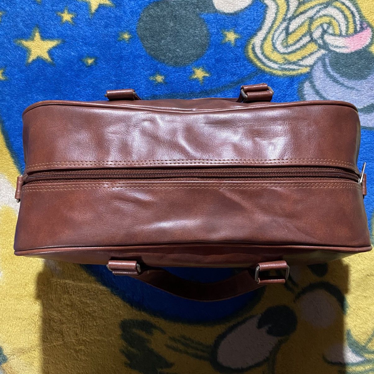 Adidas Vintage Adidas Leather Gym Bag Size ONE SIZE - 4 Thumbnail