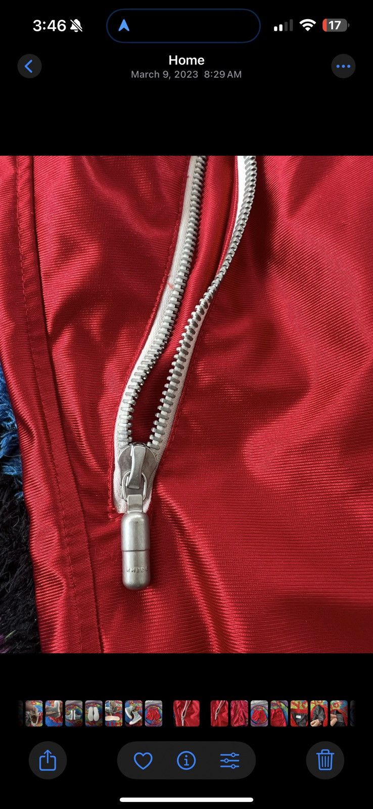 Rhude Rhude Satin Basketball Short Size US 31 - 2 Thumbnail