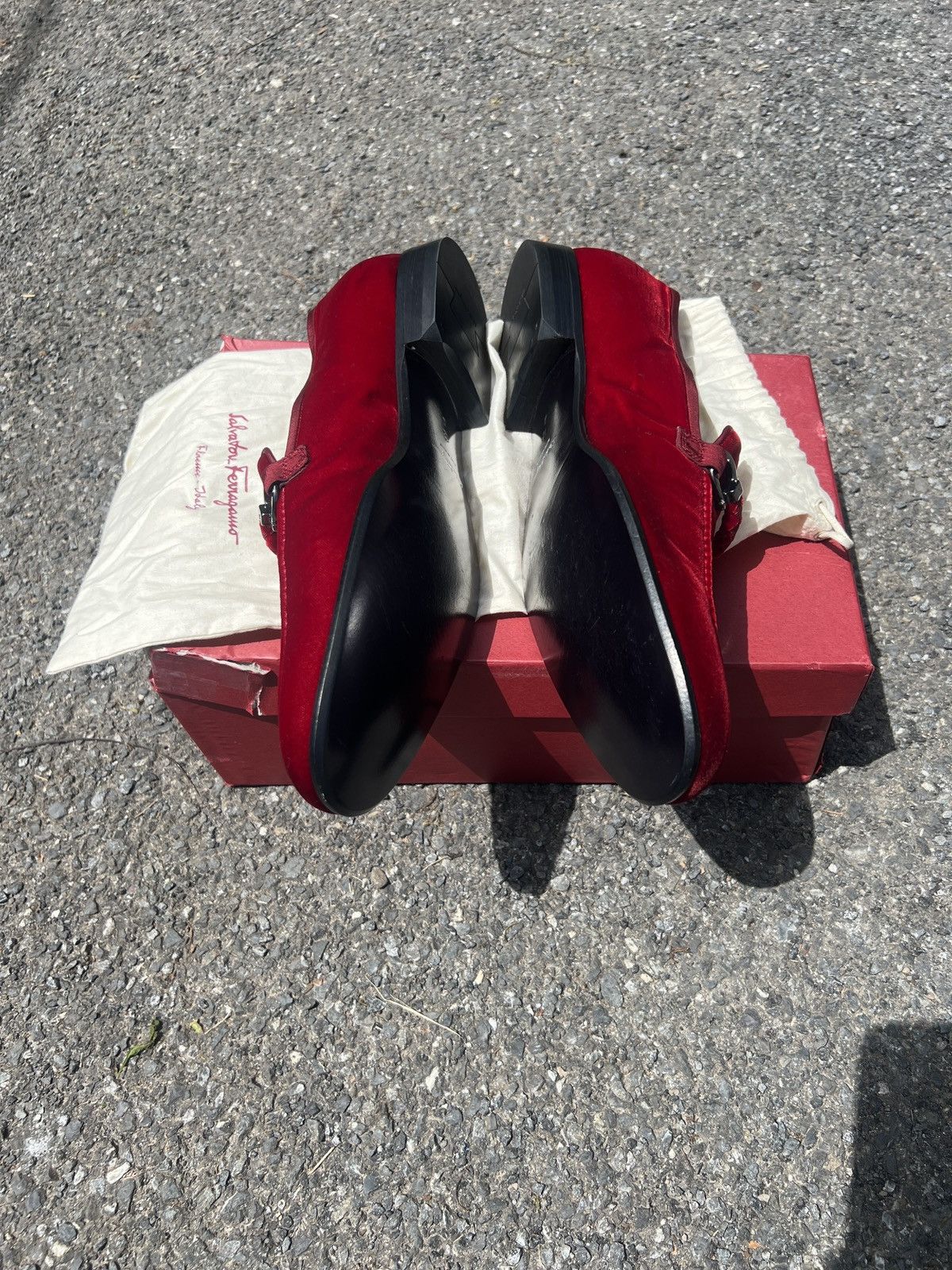 Lord 2 Red Velvet Slip On