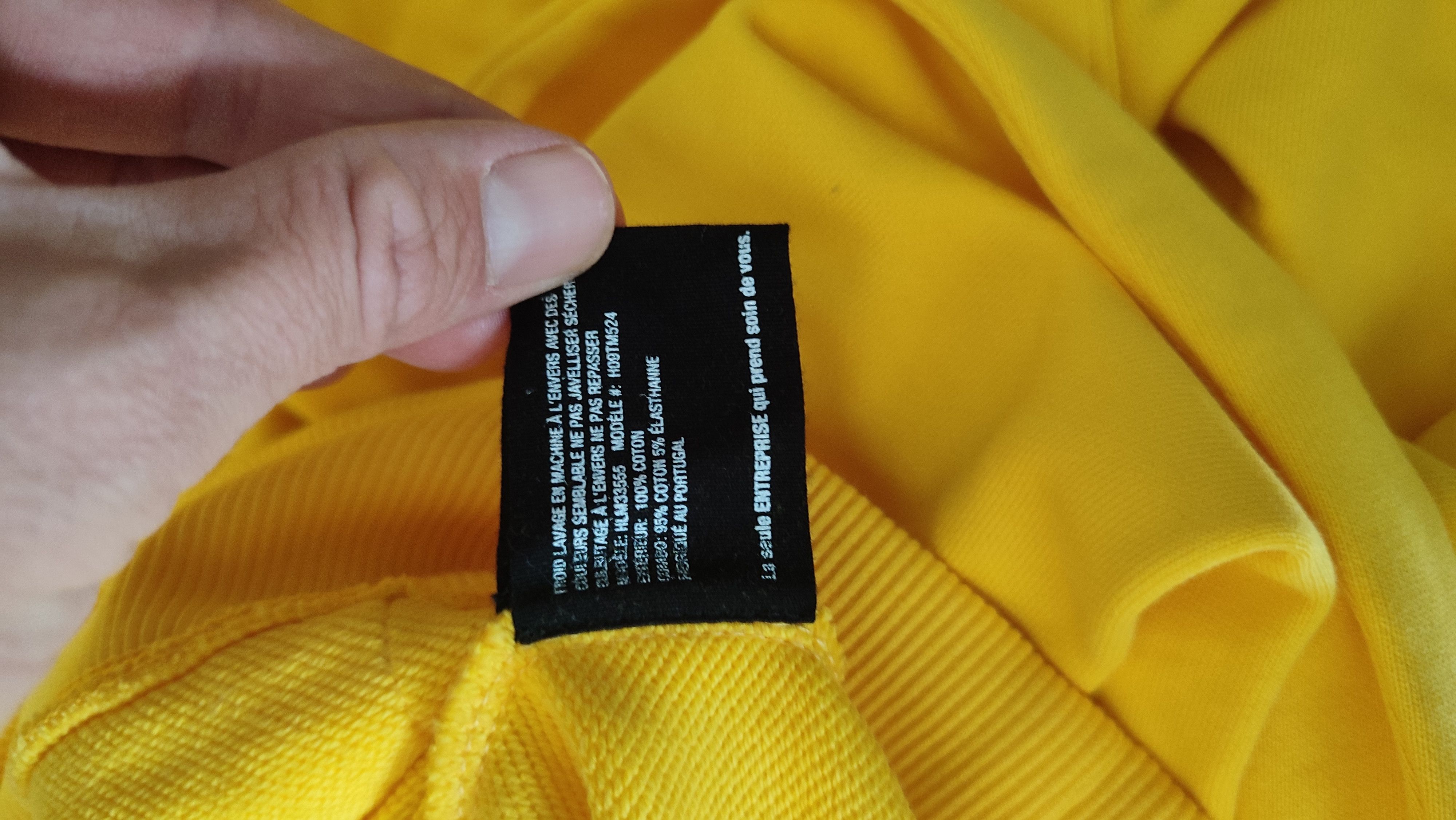 Designer × Helmut Lang Limited Edition Taxi Helmut Lang Yellow Black Relaxed Hoodie Size US L / EU 52-54 / 3 - 5 Thumbnail