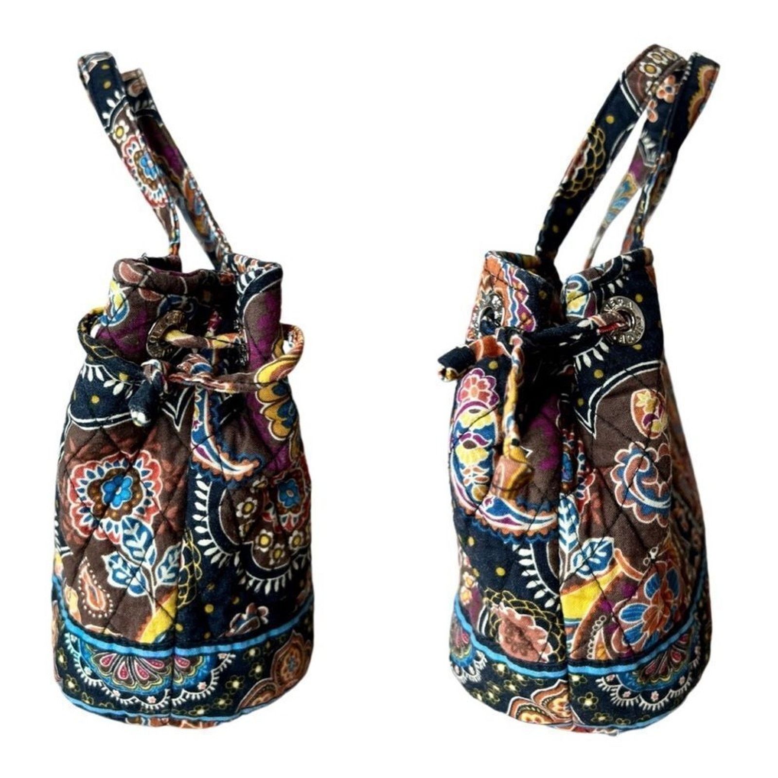 Vera Bradley Vera Bradley Quilted "Kensington" Sherry Brown Handbag Tote Size ONE SIZE - 2 Thumbnail