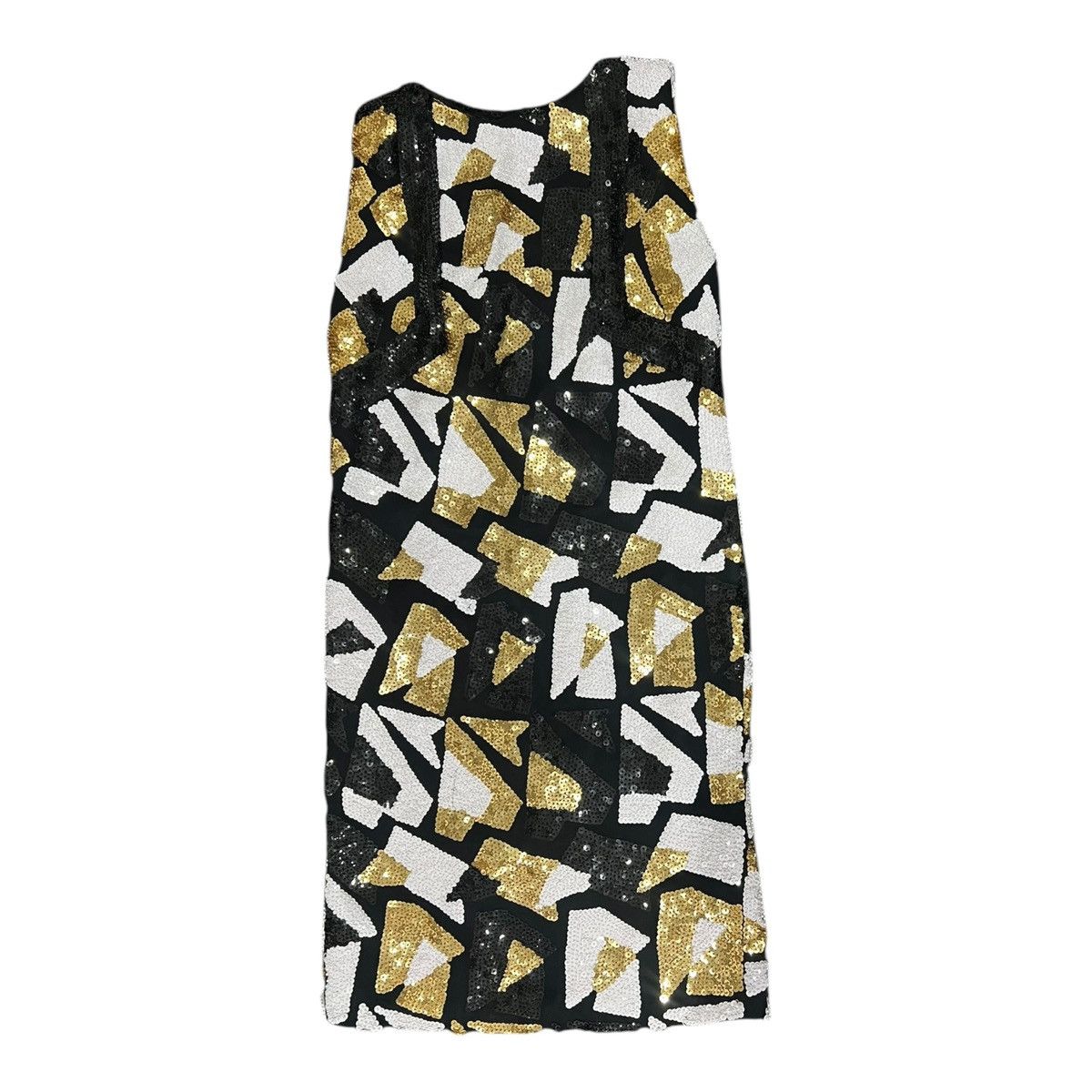 Loewe Loewe Black Gold And White Sequin Dress Women’s 36 US XS Size S / US 4 / IT 40 - 12 Thumbnail