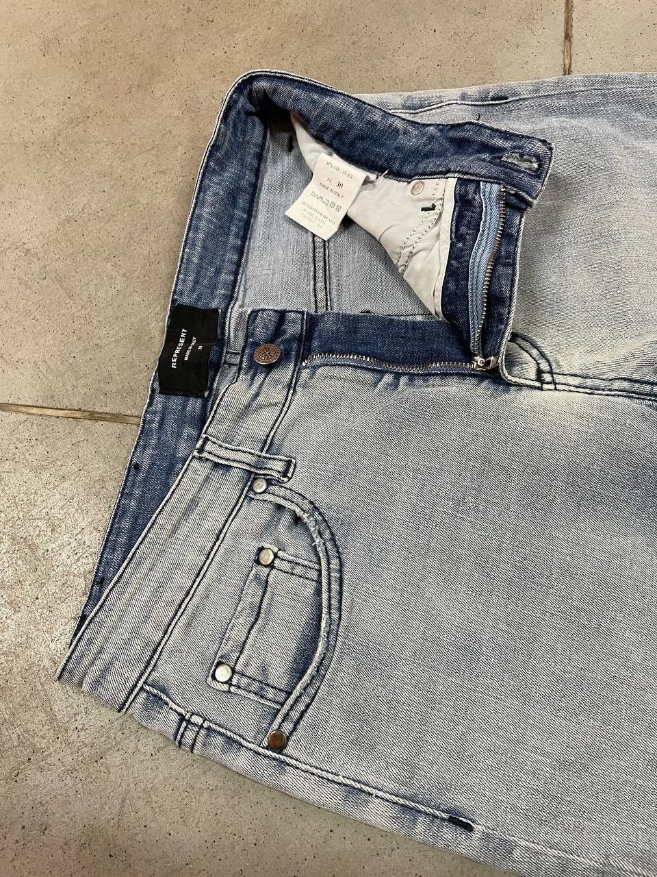 Represent Clo. Represent Jeans Distressed Knee Denim Size US 30 / EU 46 - 5 Thumbnail