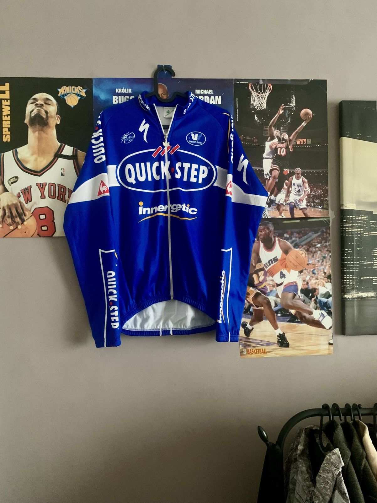 Vintage 2007 Vintage Vermarc Sport Quick-Step Innergetic Jersey Size US M / EU 48-50 / 2 - 1 Thumbnail