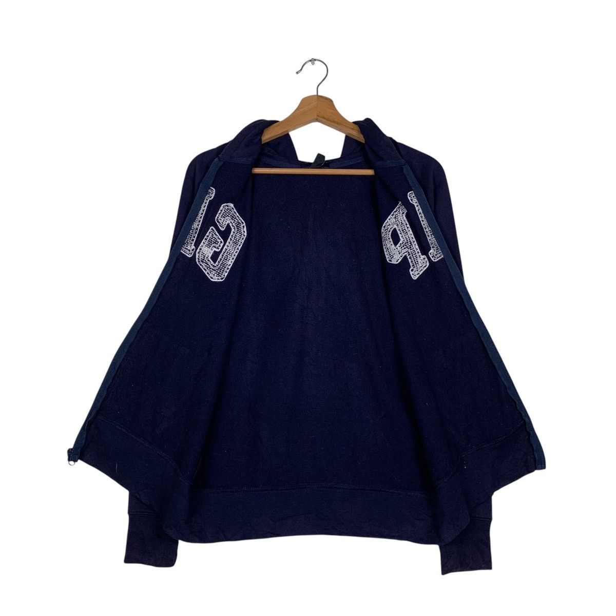 Gap GAP Spellout Big Logo Zipper Hoodies Sweatshirt #1458-C66 Size US M / EU 48-50 / 2 - 13 Thumbnail