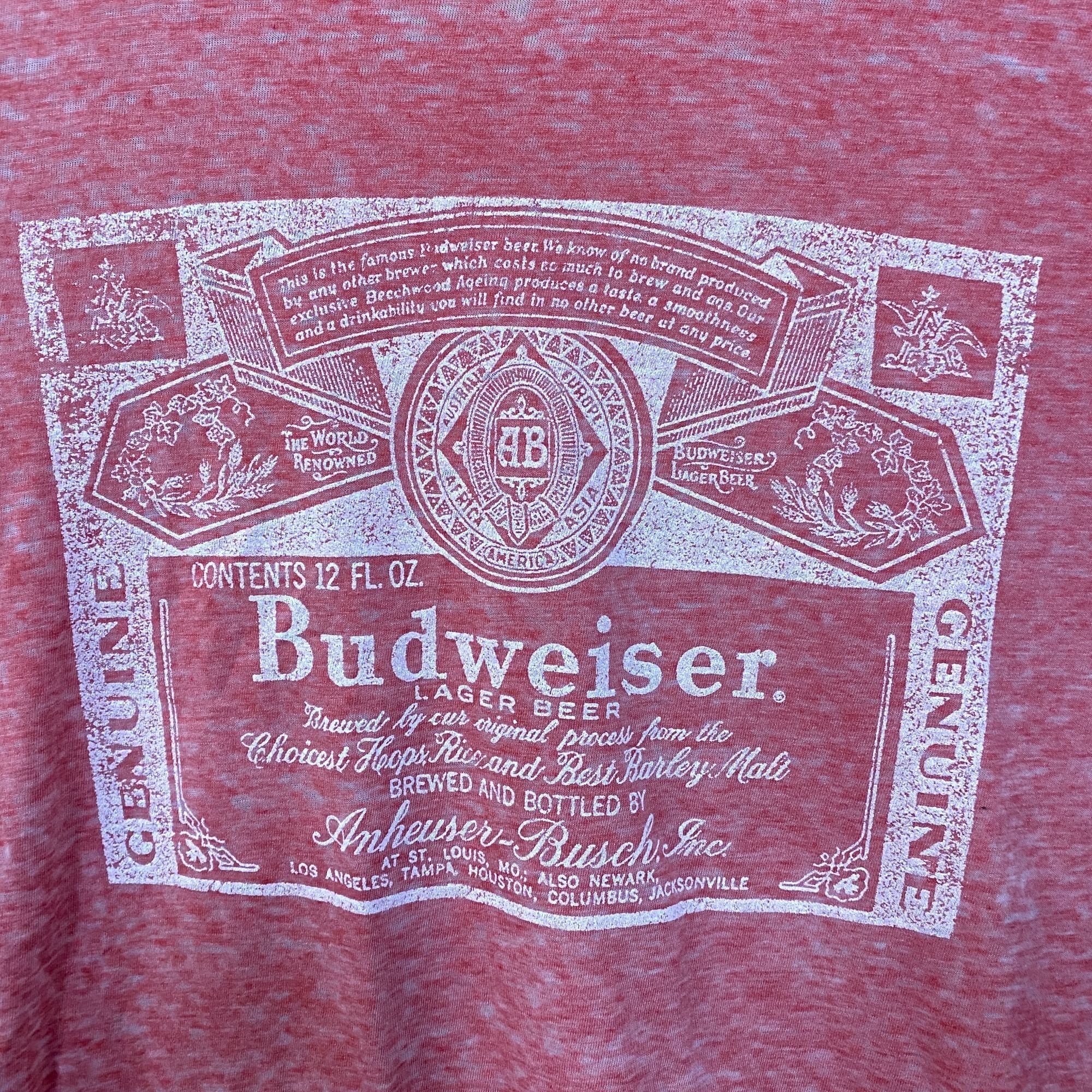 Junk Food Budweiser 1980'S Logo Croptop small Size S / US 4 / IT 40 - 2 Thumbnail