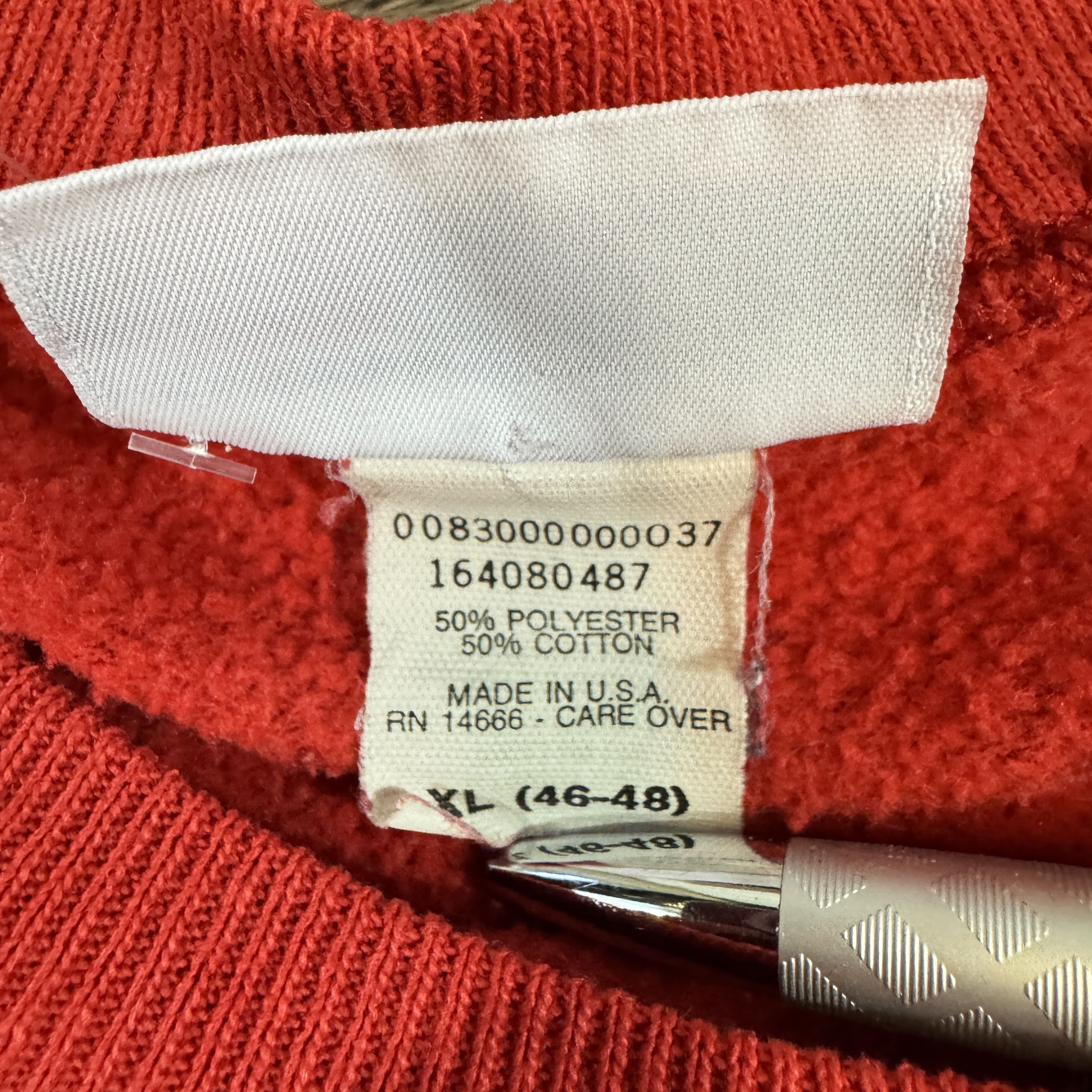 NBA × Vintage 80s Vintage CHICAGO BULLS Crewneck Raglan Sweatshirt Jordan Size US M / EU 48-50 / 2 - 7 Thumbnail