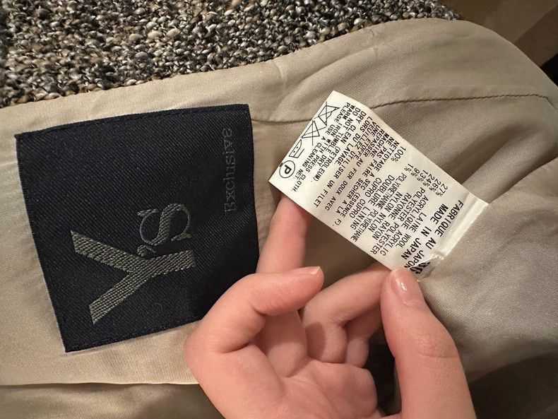 Y's Y's V-neck embroidered blazer Size 36R - 3 Thumbnail