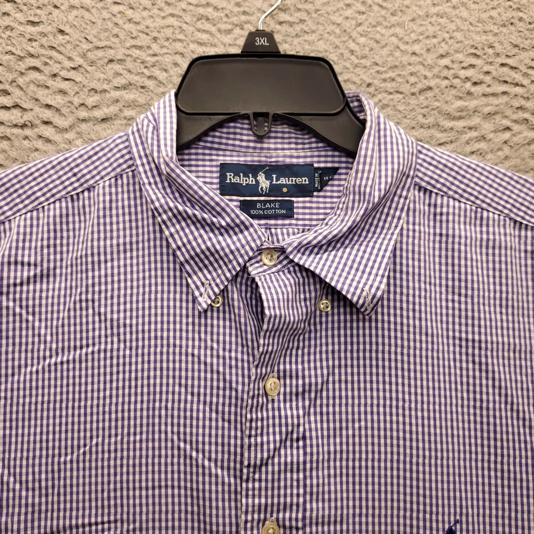Ralph Lauren Ralph Lauren Blake Shirt Mens XL Multi Gingham Long Sleeve Button Down Shirt Size US XL / EU 56 / 4 - 5 Thumbnail