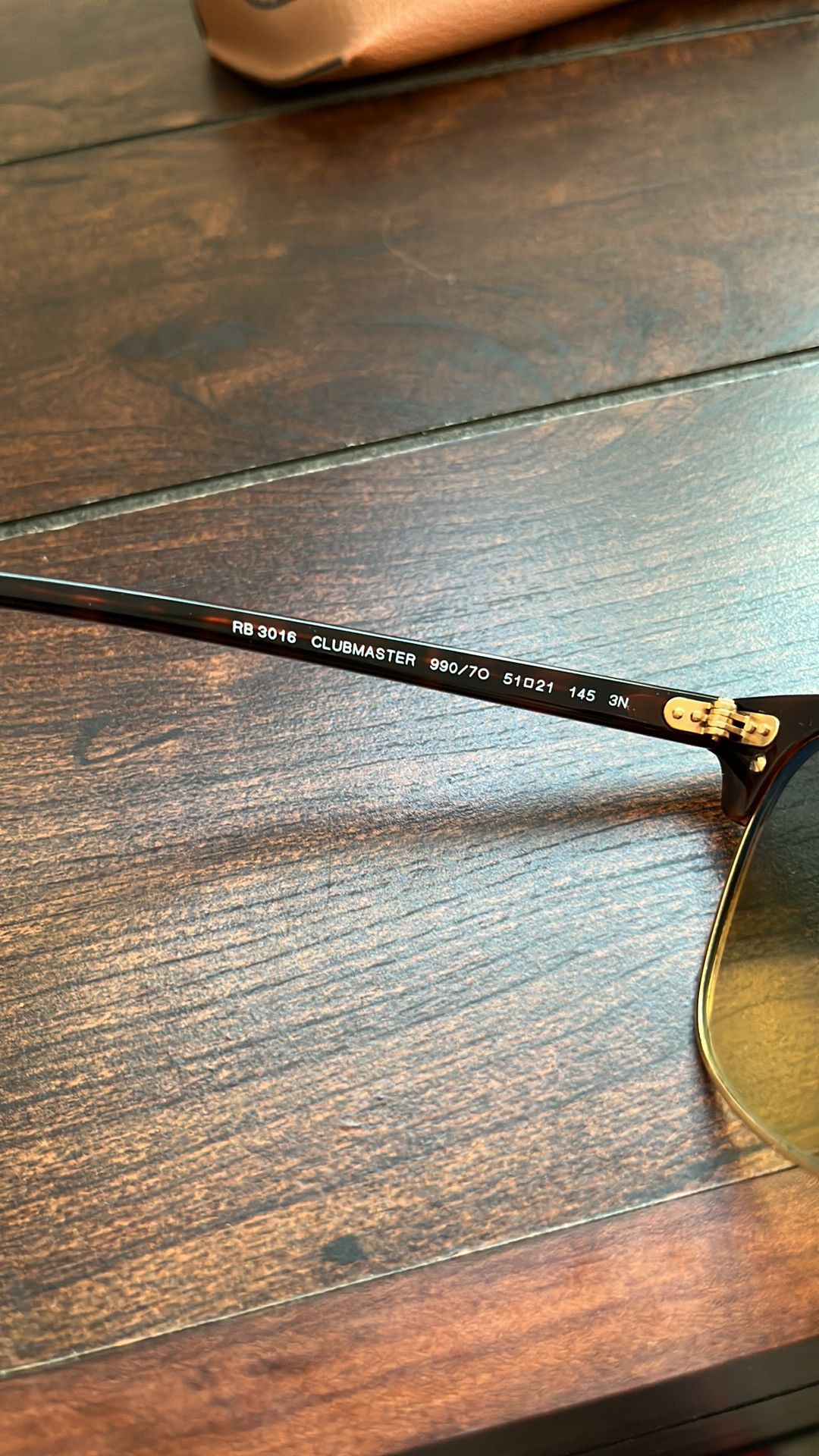 RayBan Ray-Ban Mirrored Clubmaster RB3016 Size ONE SIZE - 7 Thumbnail