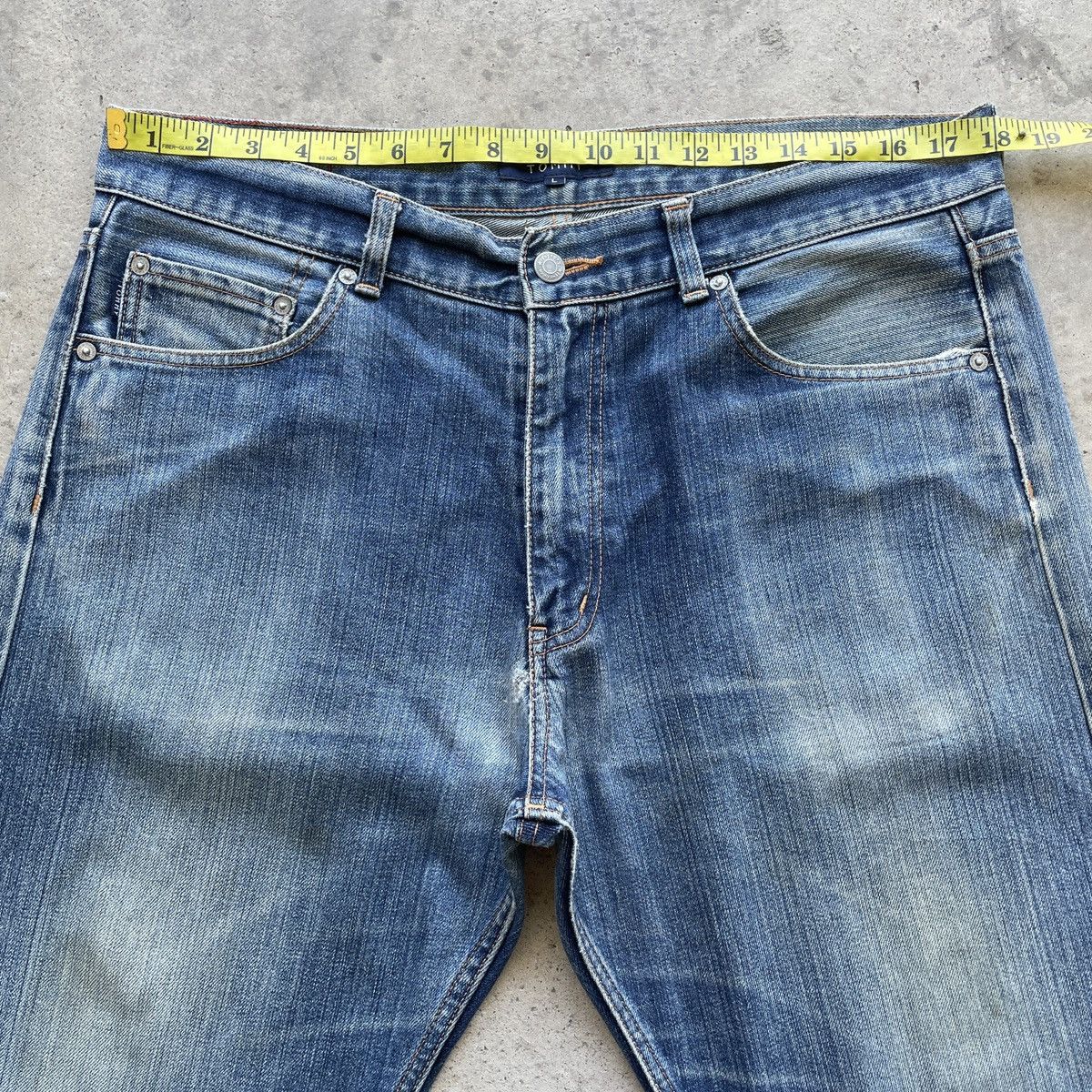 Vintage Vintage Tommy Faded Baggy Jeans Denim Pants W36x31.5 Size US 36 / EU 52 - 6 Thumbnail
