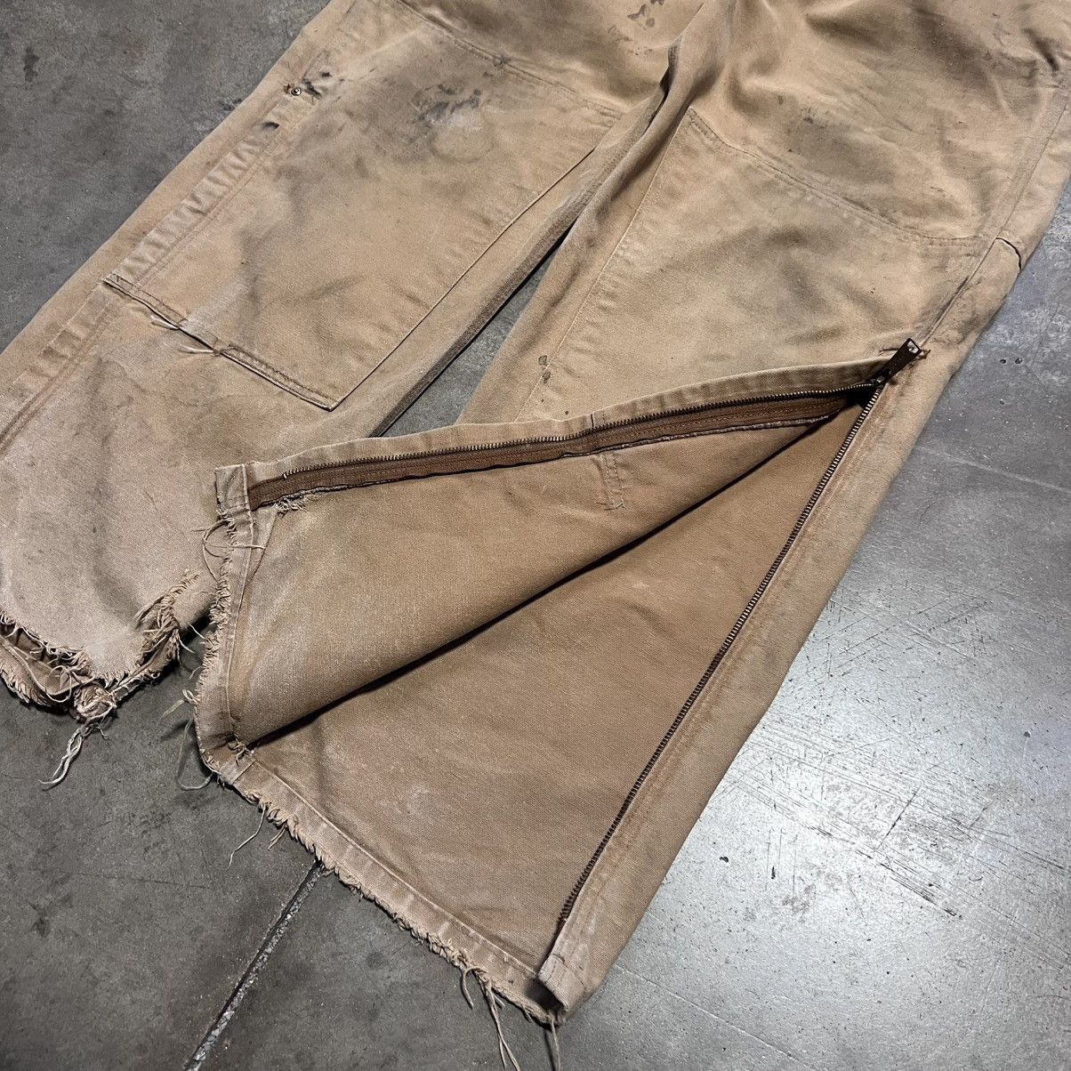 Carhartt × Vintage Vintage 90s Carhartt Double Knee Carpenter Pant Bibs Overall Size US 42 / EU 58 - 7 Thumbnail