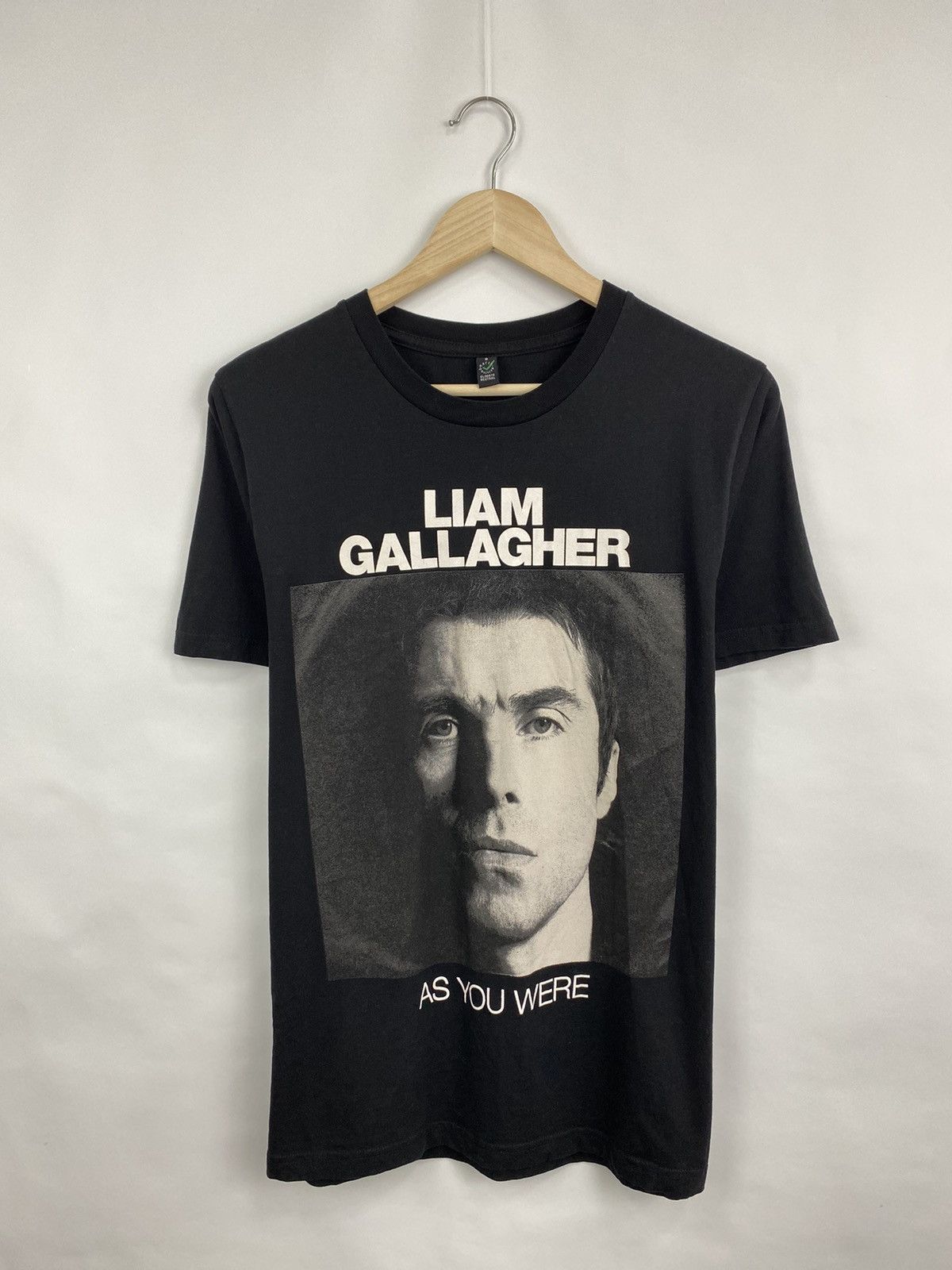 Band Tees Vintage Liam Gallagher Oasis band rock t-shirt rare retro Size US M / EU 48-50 / 2 - 3 Thumbnail