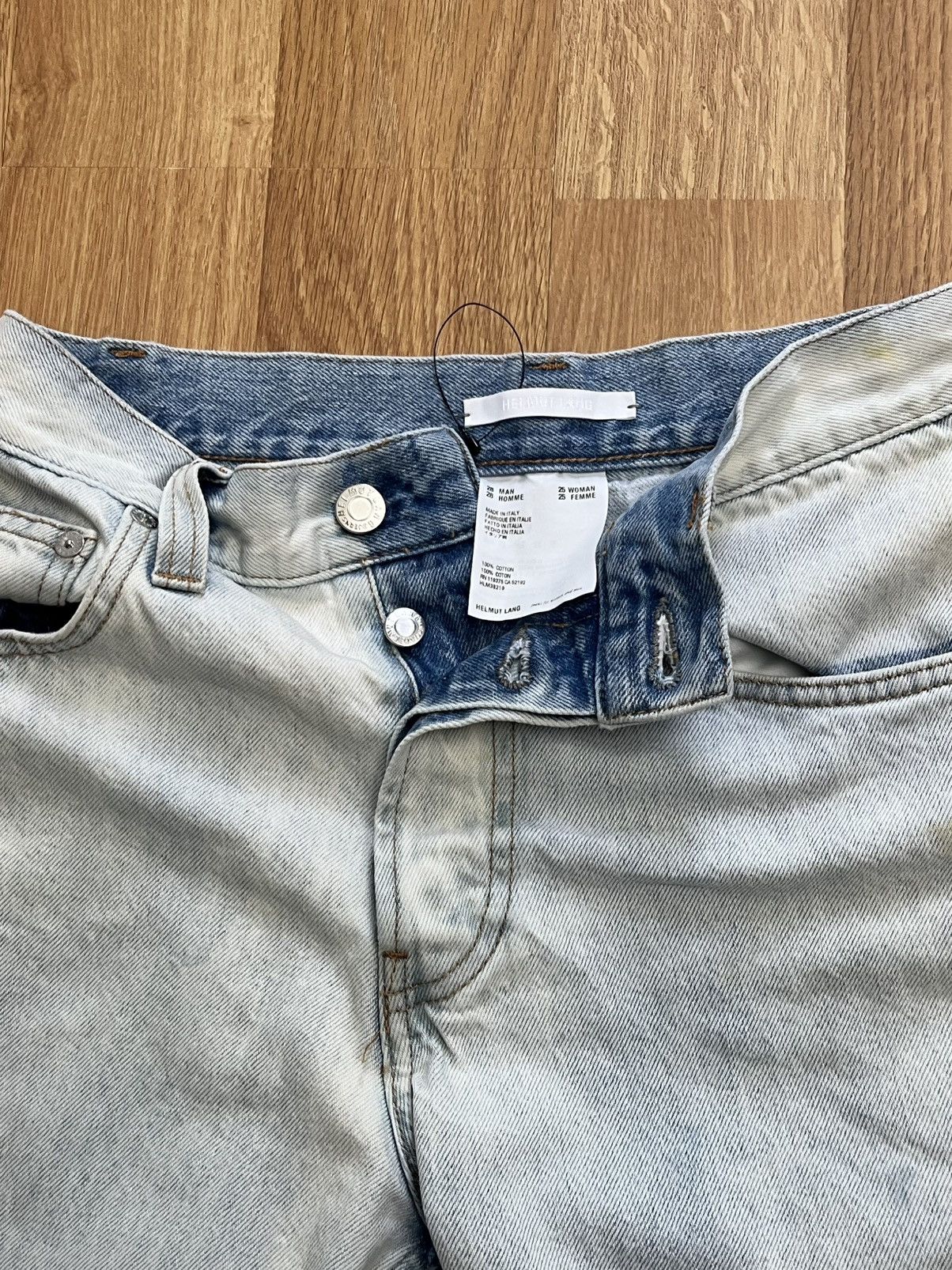 Helmut Lang Helmut Lang light wash jeans Size US 28 / EU 44 - 2 Thumbnail