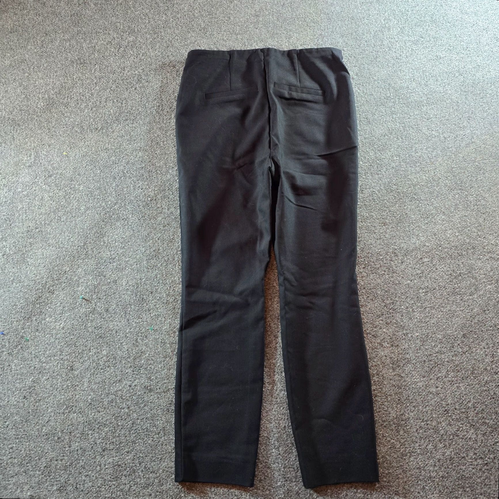 Vintage Soma Pants Women Size Small Black Ponte Straight Leg Stretch Dress Pants Capsule Basic Size 28" / US 6 / IT 42 - 7 Thumbnail