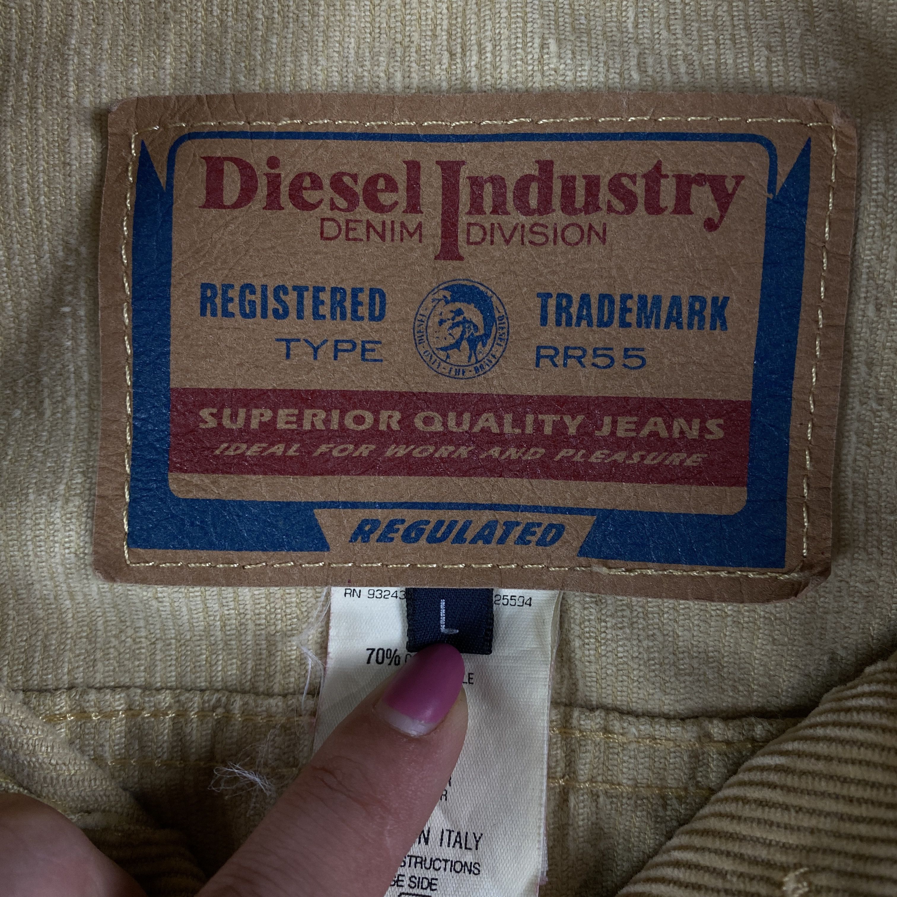Diesel × Vintage Women’s Velvet Bomber Jacket Diesel Vintage Size L Size L / US 10 / IT 46 - 5 Thumbnail