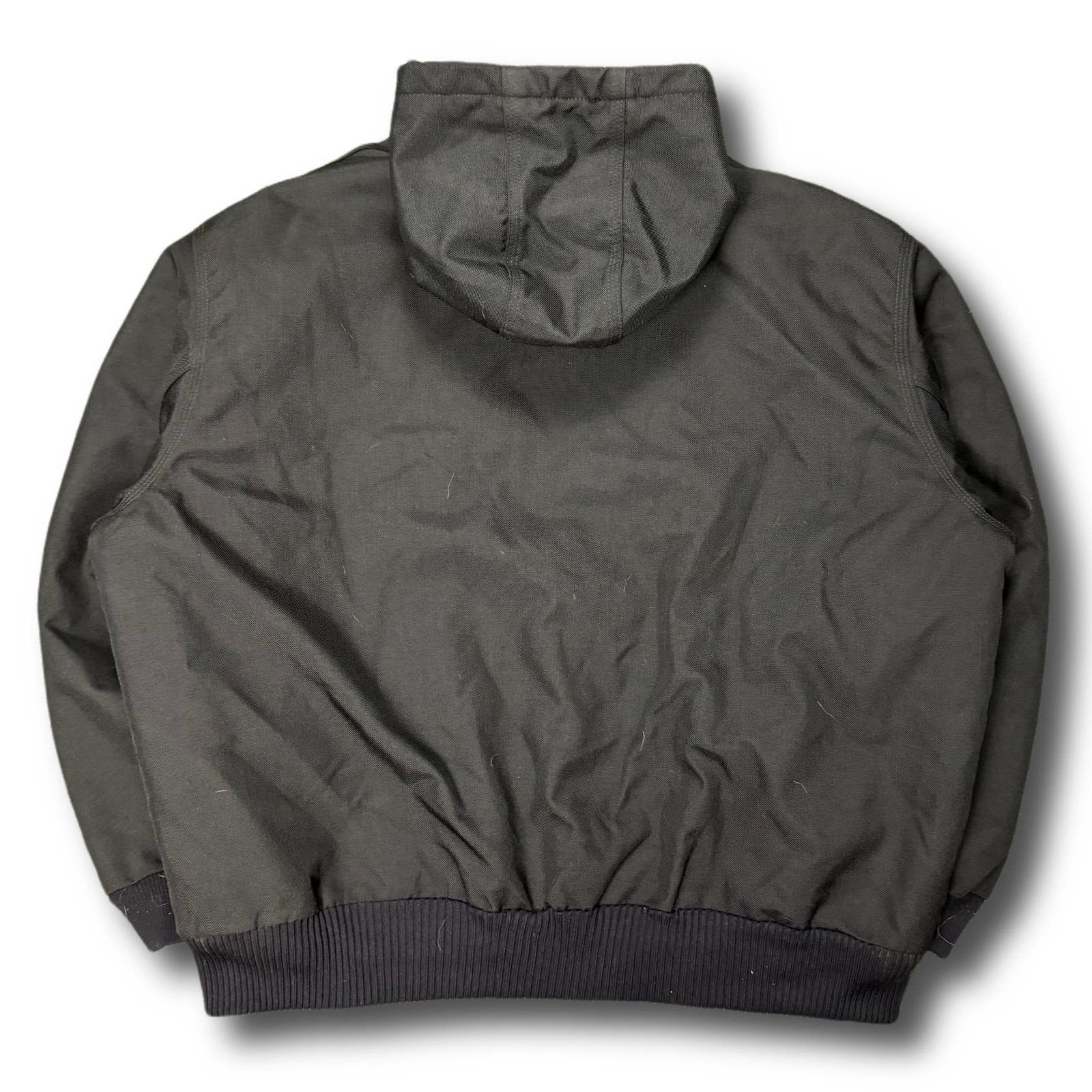 Carhartt Carhartt Workwear Y2K Black Rain Defender Hoodie Jacket Top Size US XXL / EU 58 / 5 - 2 Preview