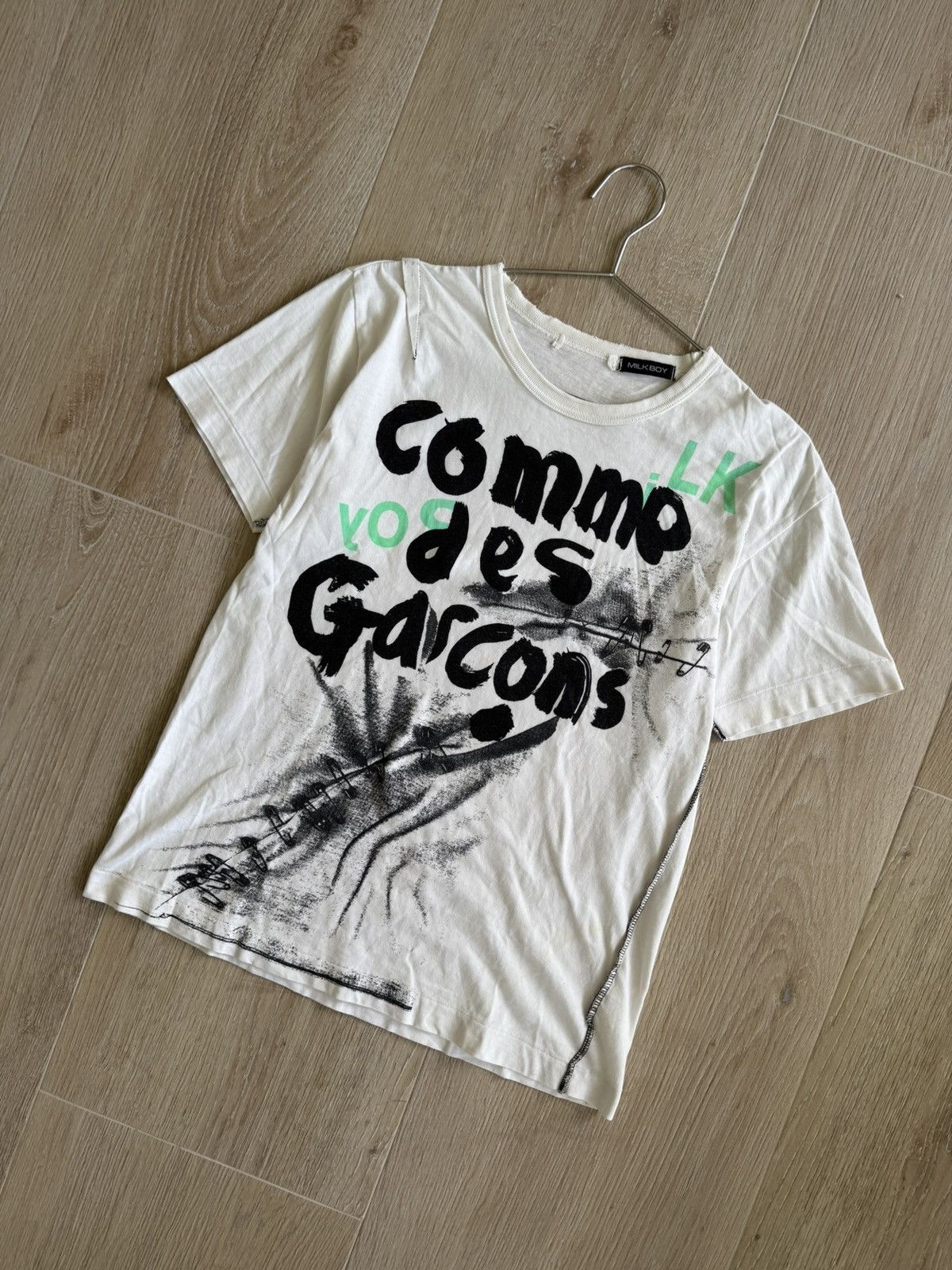 Comme des Garcons Comme Des Garçons x Milkboy Vintage tee shirt Size US S / EU 44-46 / 1 - 8 Thumbnail