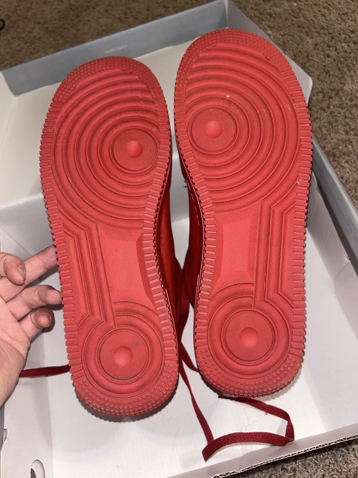 Grimykids Future Af high top red Size US 8.5 / EU 41-42 - 5 Thumbnail