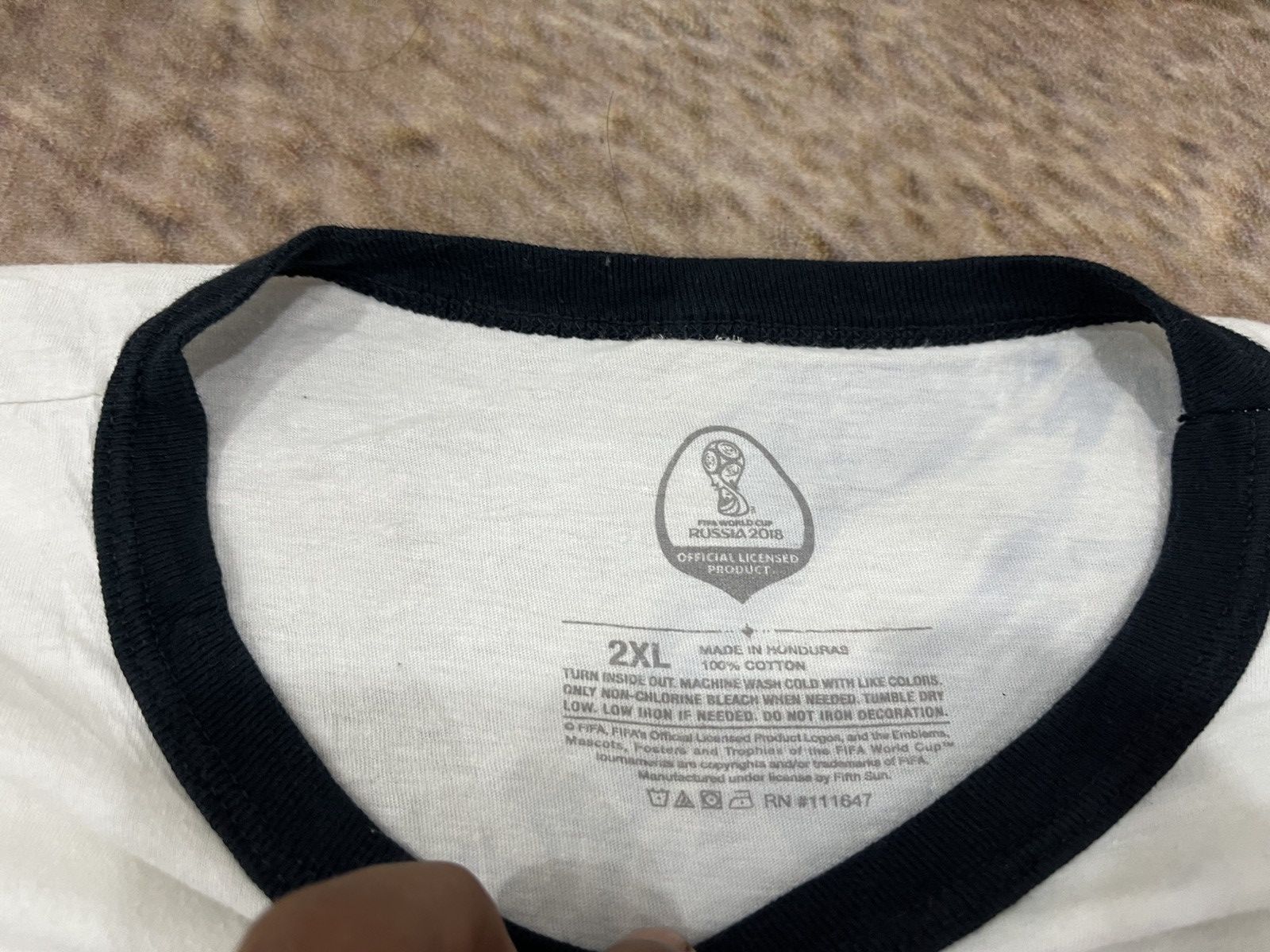 Vintage Germany FIFA World Cup 2018 Size US XXL / EU 58 / 5 - 6 Thumbnail