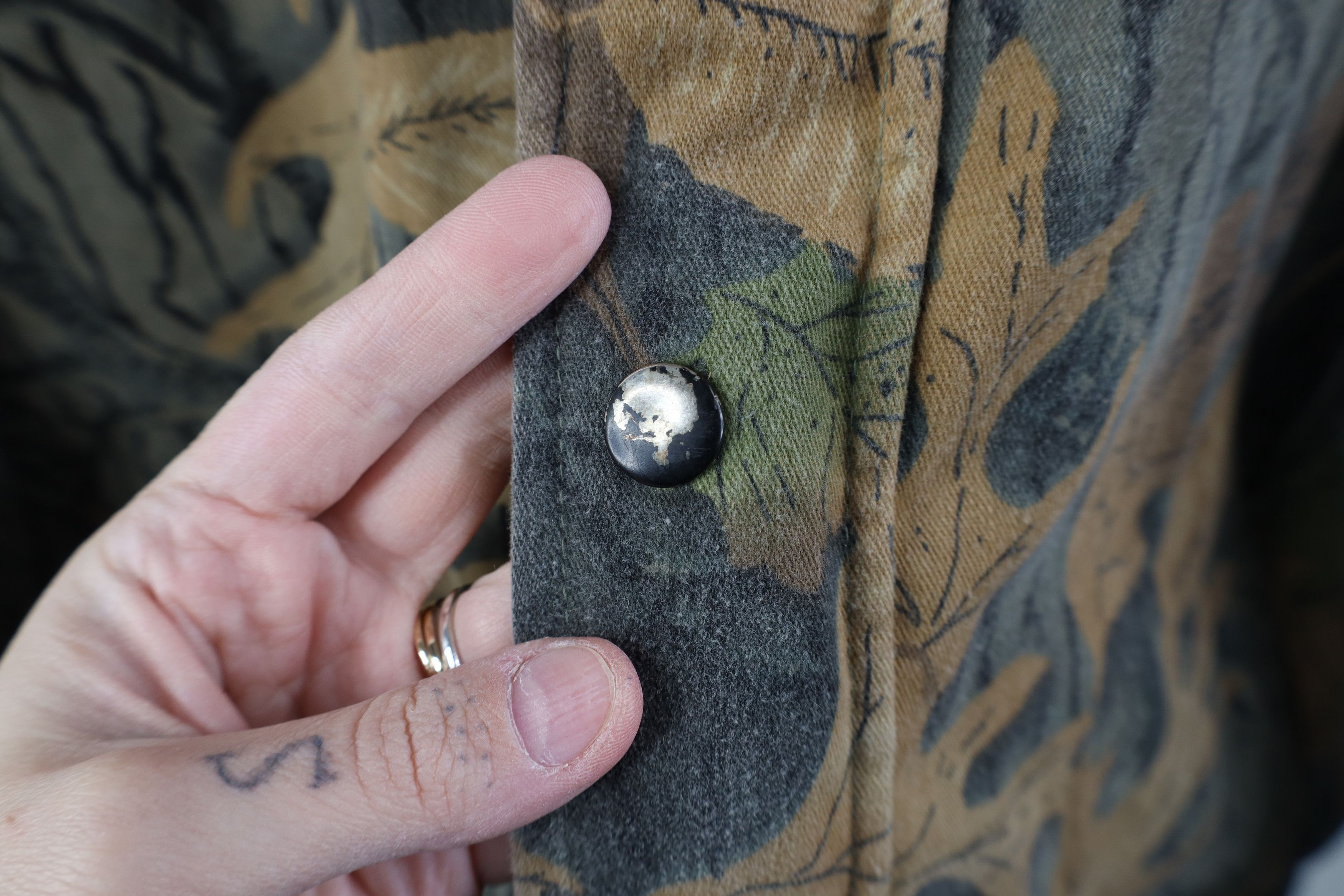 Vintage Vintage 90s Streetwear Reversible Camouflage Parka Jacket Size US L / EU 52-54 / 3 - 4 Thumbnail