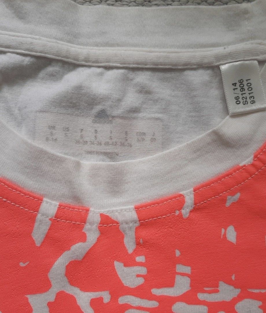 Adidas × Stella McCartney CROPPED TEE SIDE ZIP CORAL PRINT Size S / US 4 / IT 40 - 5 Thumbnail
