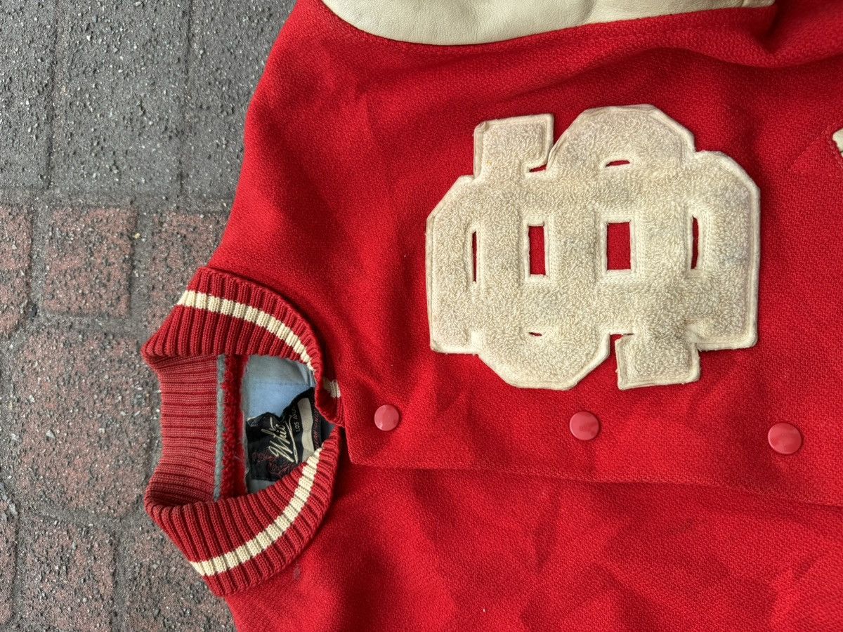 Vintage Vintage 60s Whiting Red Varsity Jacket Size US M / EU 48-50 / 2 - 3 Thumbnail