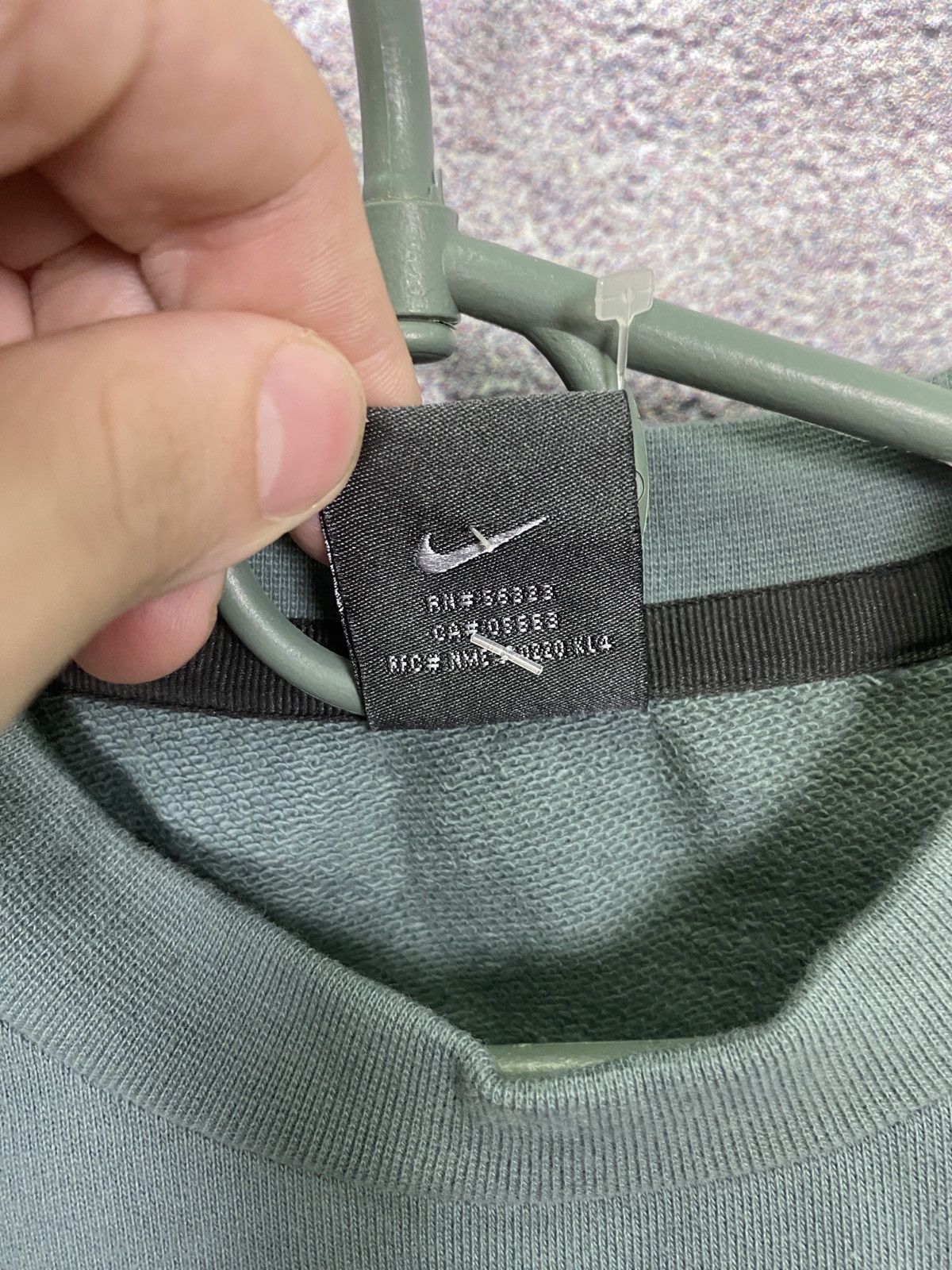 Vintage Vintage rare sweatshirt Nike big logo swoosh y2k acg Size US S / EU 44-46 / 1 - 10 Thumbnail