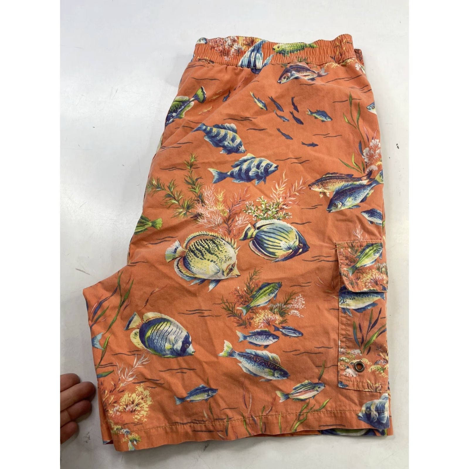 Polo Ralph Lauren Vintafe Polo Ralph Lauren Tropical Fish Lined Swimming Trunks Shorts Mens XL Size US XL / EU 56 / 4 - 3 Thumbnail