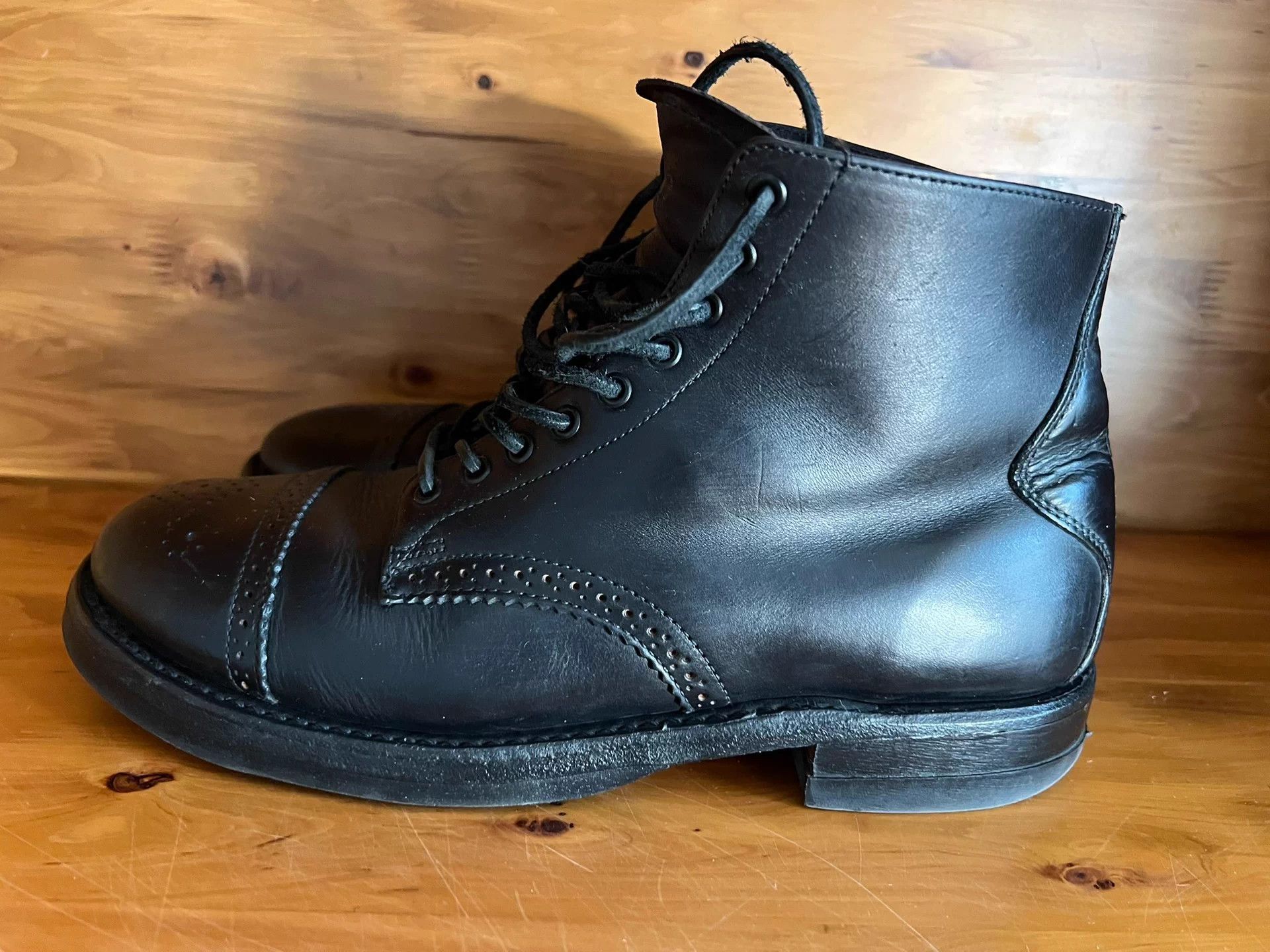 Yuketen Yuketen Boondocker Carved Toe Cat's Paw US8.5 Canadian Boot Size US 8.5 / EU 41-42 - 2 Thumbnail