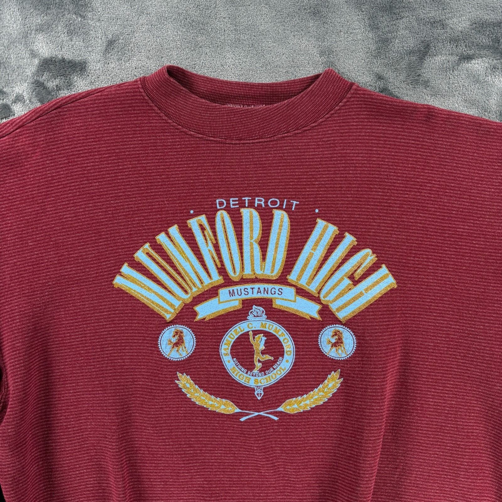 Other Genius Sweatshirt Men L/XL Detroit High School Mumford Musta Size US L / EU 52-54 / 3 - 13 Thumbnail