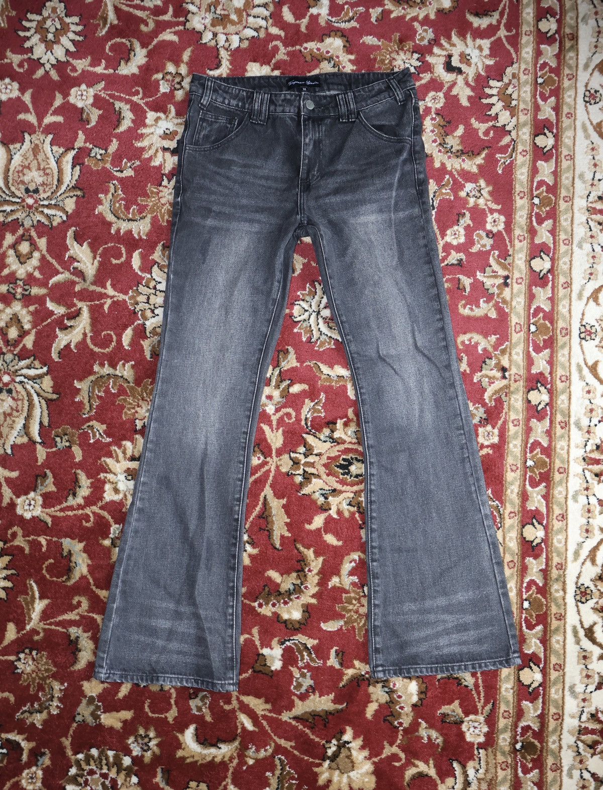 Other Black Slightly Flared Vintage Jeans Size US 32 / EU 48 - 1 Thumbnail