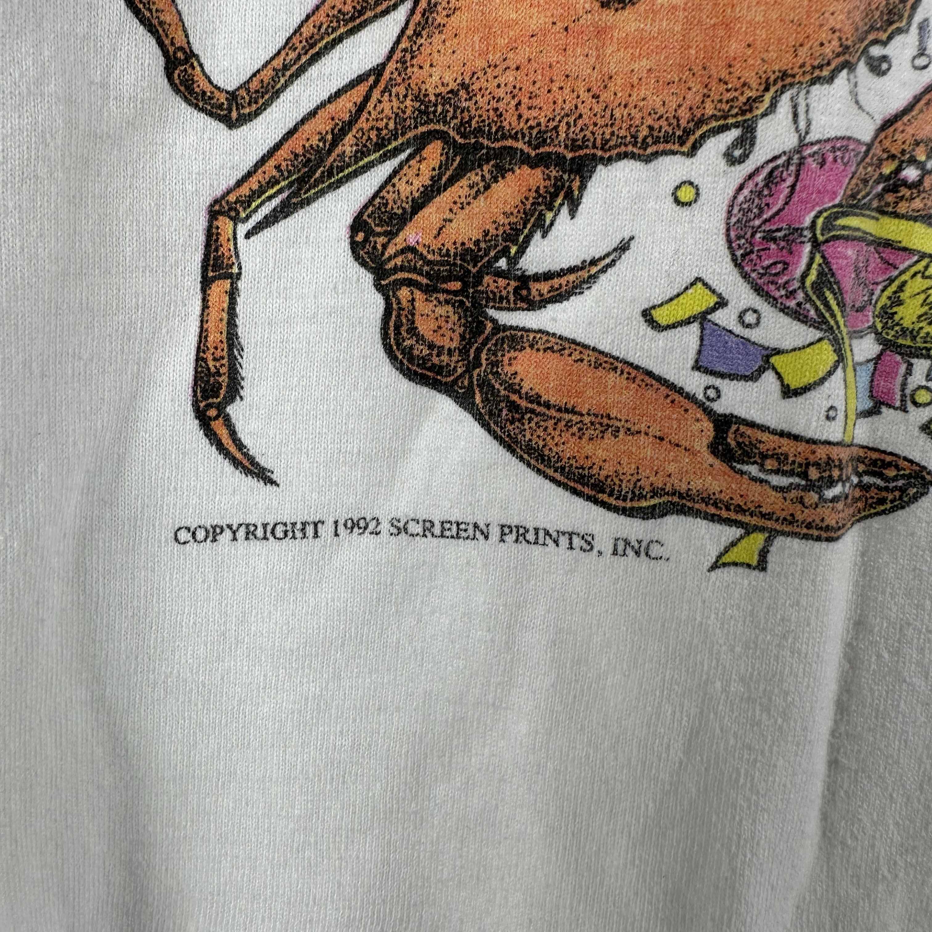 Vintage Vintage 1992 New Orleans City Artwork Single Stitch T-Shirt Size US XL / EU 56 / 4 - 4 Thumbnail
