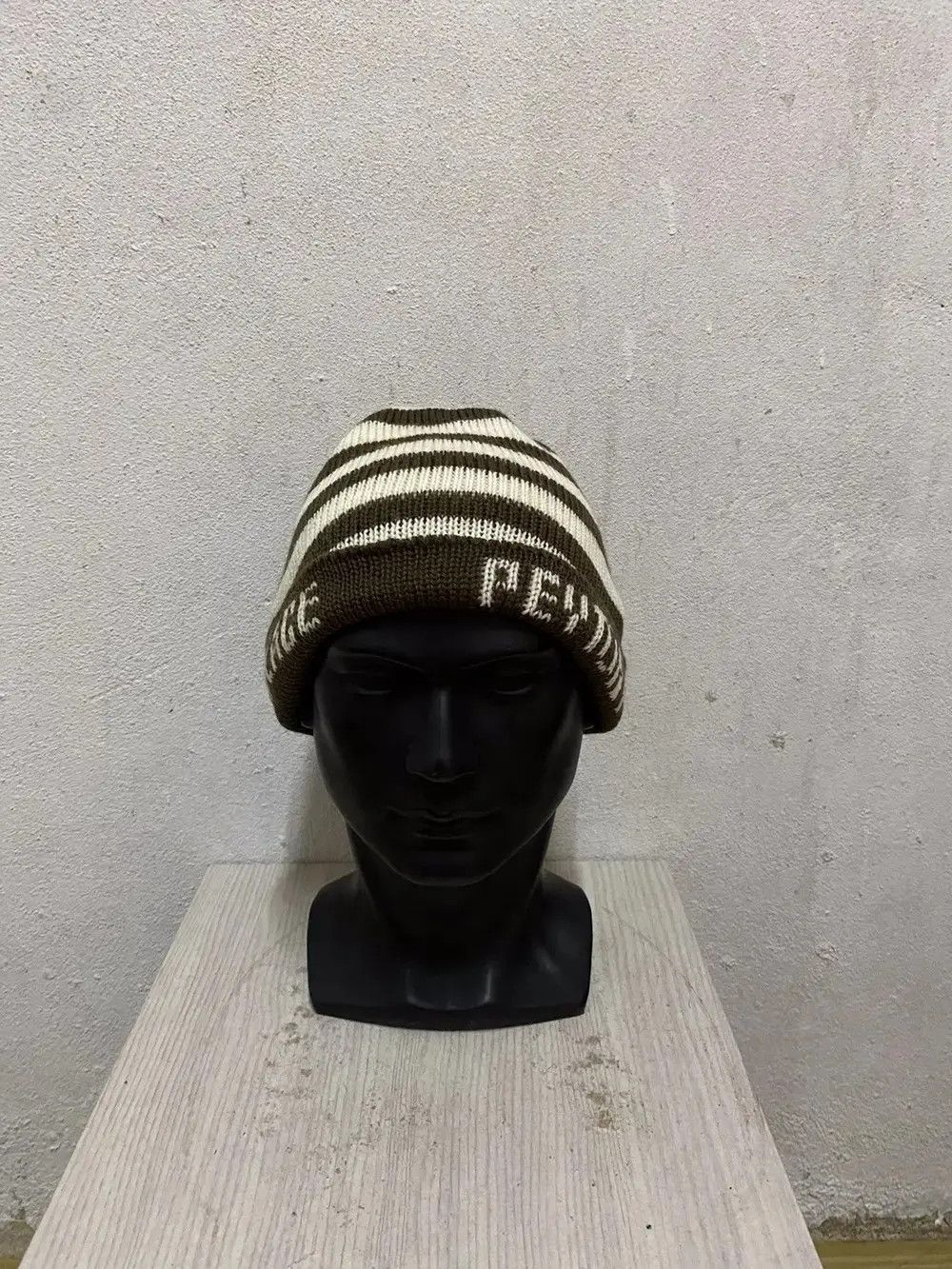 PPFM Peyton Place Stripe Design Rare Beanie Hat Size ONE SIZE - 3 Thumbnail