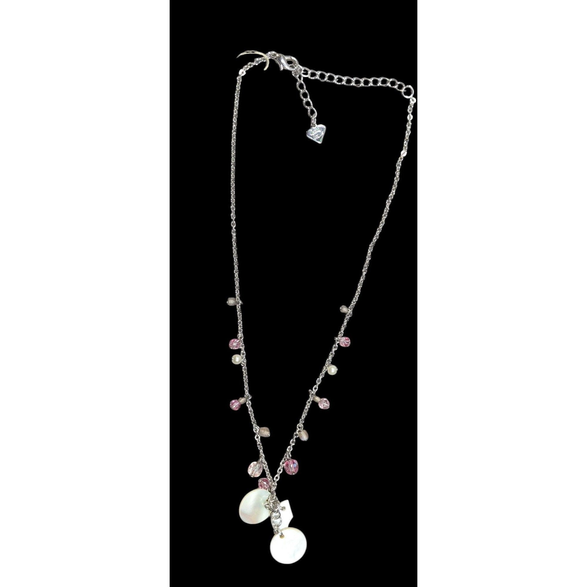 Other Cookie Lee Coquette Beaded Shell Necklace Size ONE SIZE - 1 Thumbnail