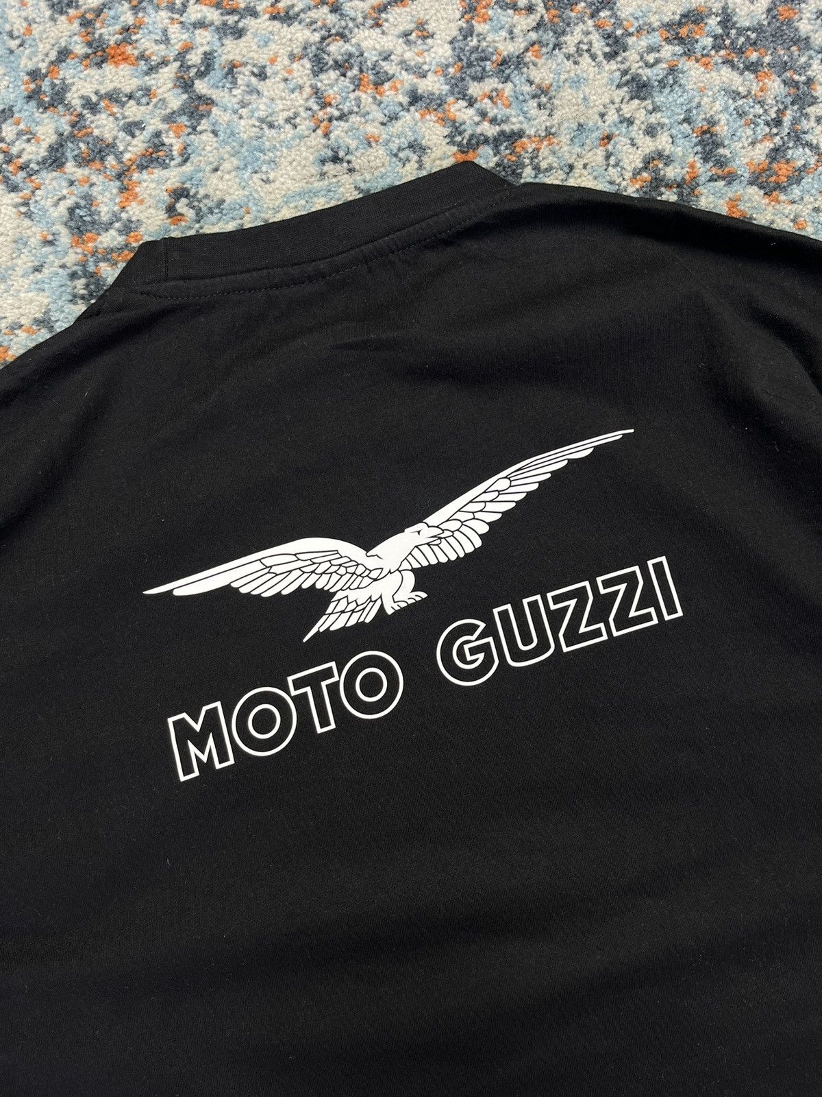 Vintage Vintage 00s moto guzzi motorcycles logo graphic tee Size US XL / EU 56 / 4 - 4 Thumbnail