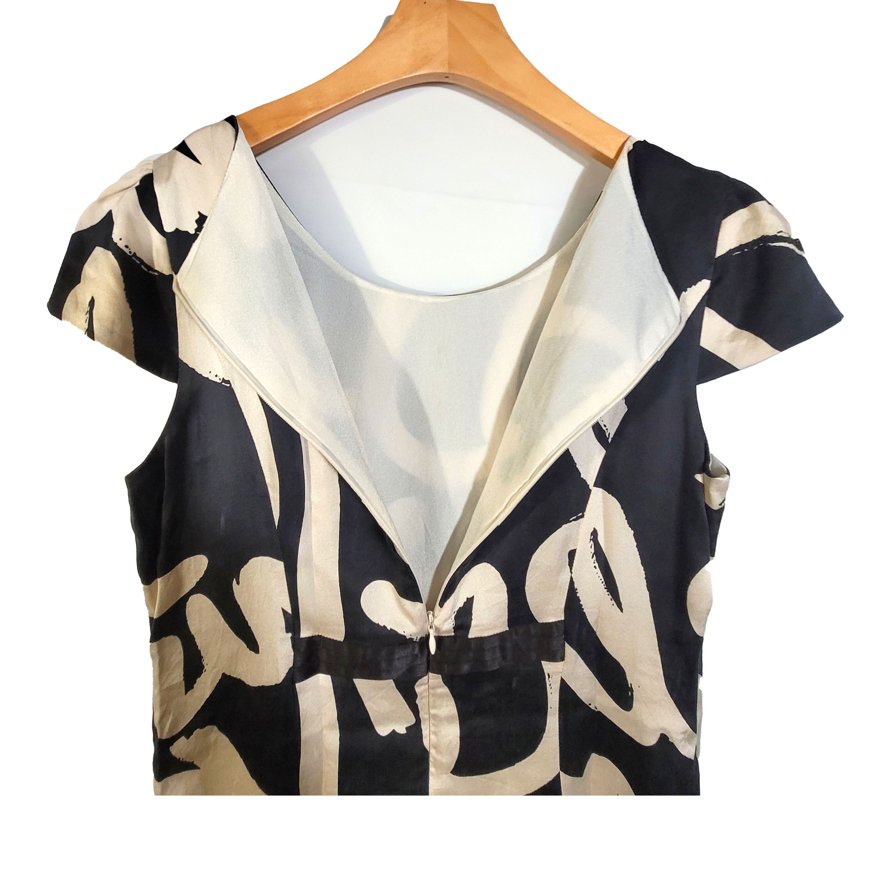 Other Women's Size S Satin Silk Short Sleeve Dress SAC941 Size S / US 4 / IT 40 - 3 Thumbnail