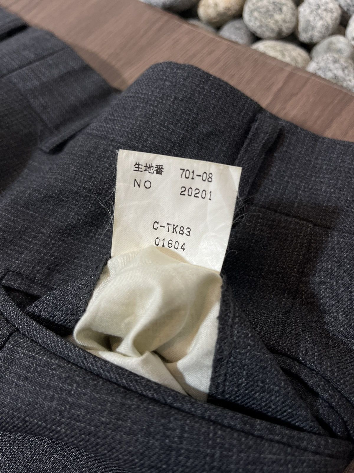 Burberry × Vintage Vintage Burberry Classic Charcoal Trouser Size US 33 - 10 Thumbnail