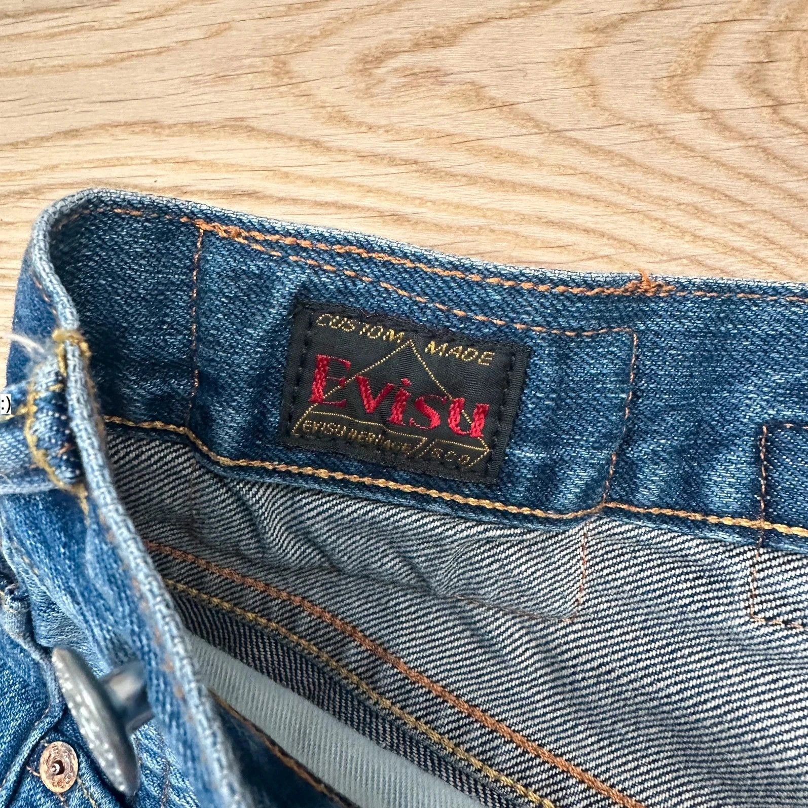 Evisu Jeans Evisu Daicock Lot 2000 Blue Size US 34 / EU 50 - 7 Thumbnail