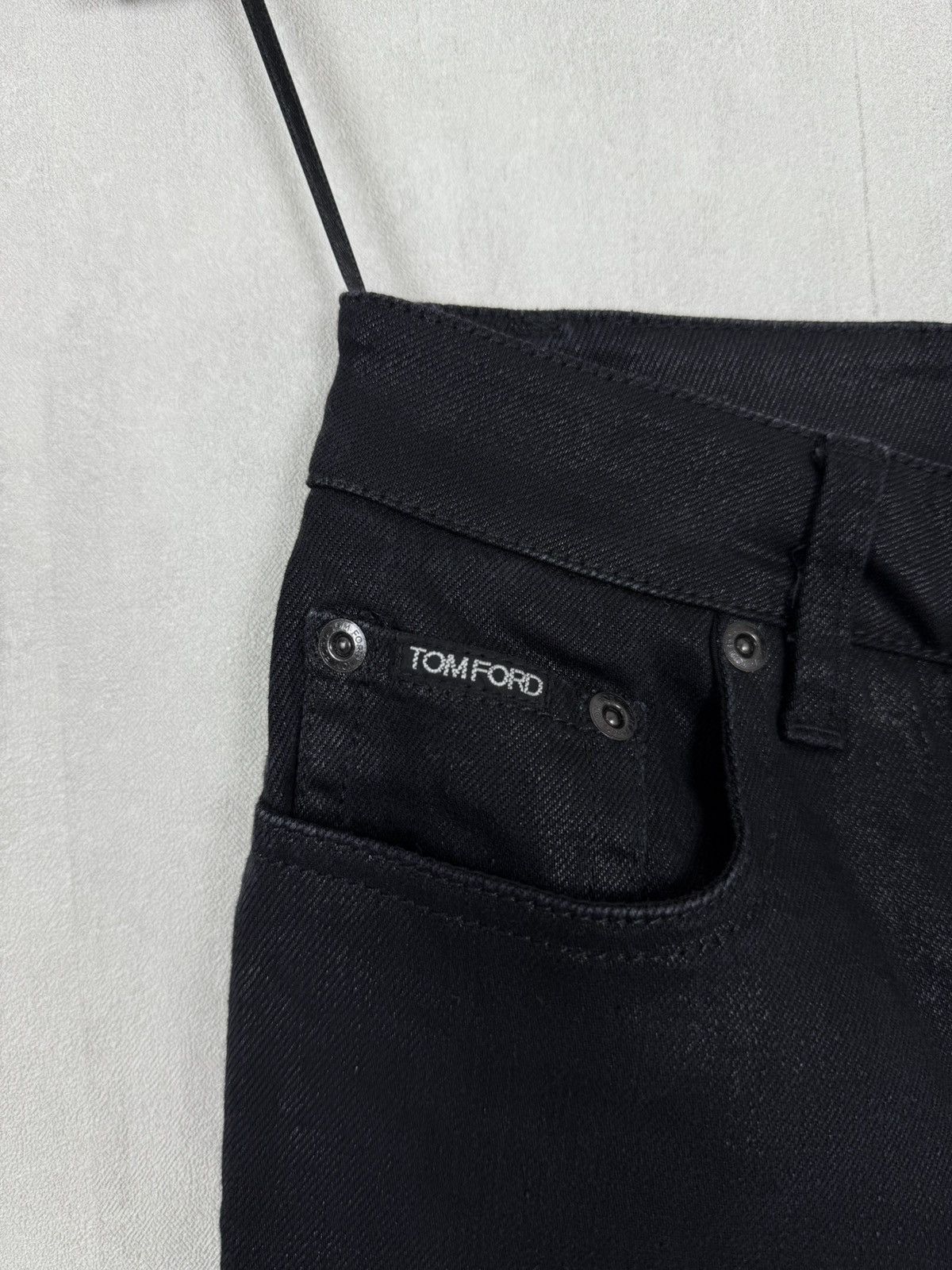 Tom Ford Tom Ford Women’s Zip Denim Jeans Pants Size 25 Size 25" / US 0 / IT 36 - 9 Thumbnail