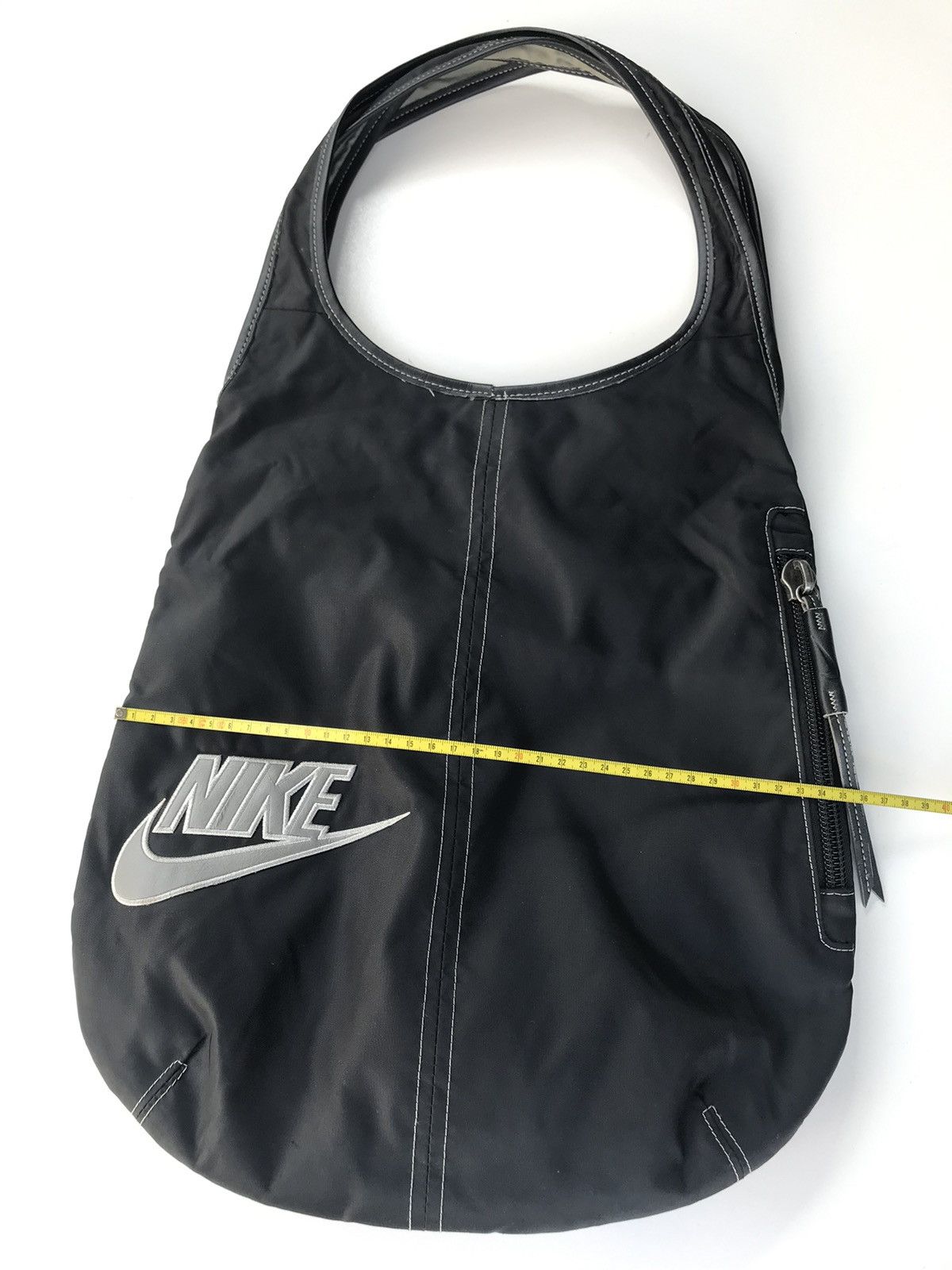 Vintage Nike Vintage bag Nike shoper y2k style Size ONE SIZE - 7 Thumbnail