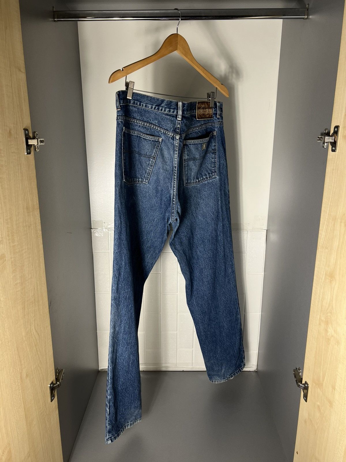 Saint Laurent Paris VINTAGE YVES SAINT LAURENT PARIS RETRO DENIM JEANS WEAR 90s Size US 38 / EU 54 - 25 Thumbnail