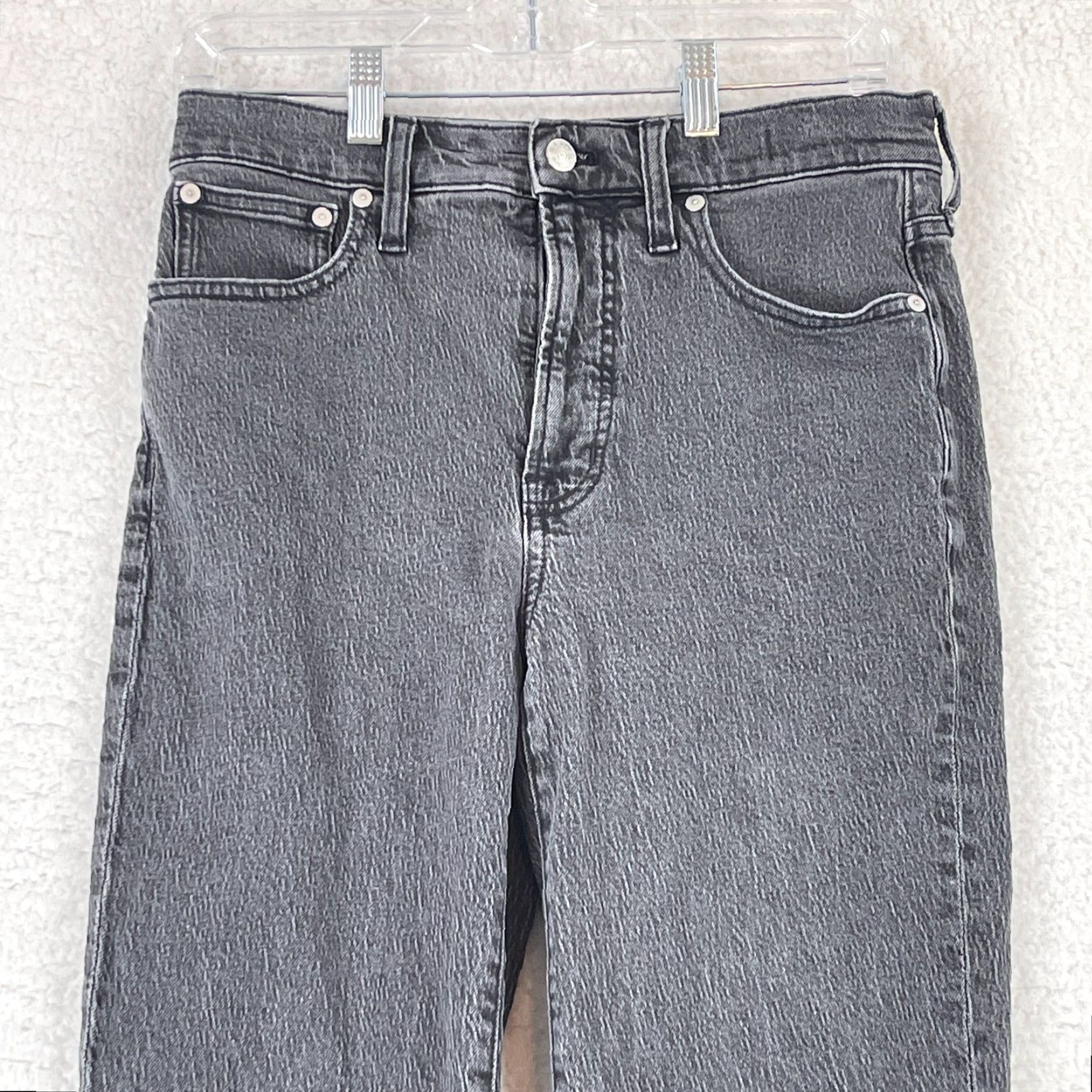Madewell Madewell Black Denim The Perfect Vintage Jeans Womens High-Rise Casual Size 27 Size 27" / US 4 / IT 40 - 2 Thumbnail