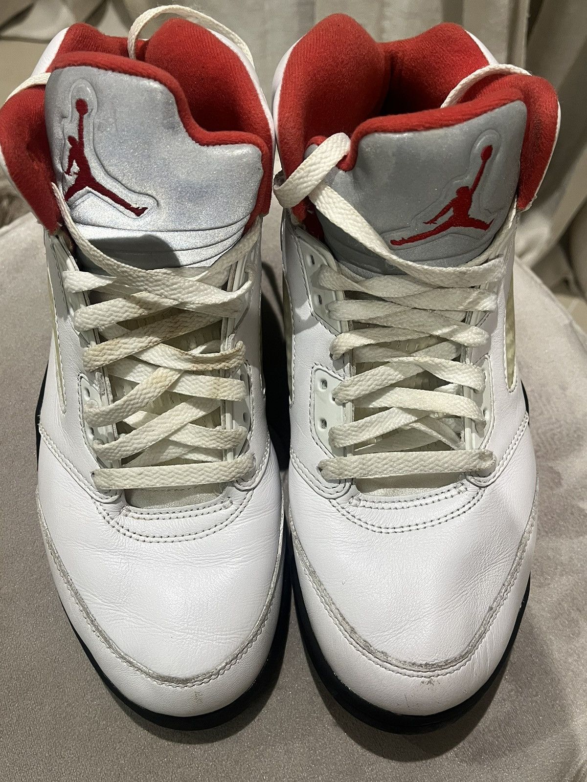 Jordan Brand Nike Air Jordan 5 Retro "Fire Red" Size US 8 / EU 41 - 5 Thumbnail