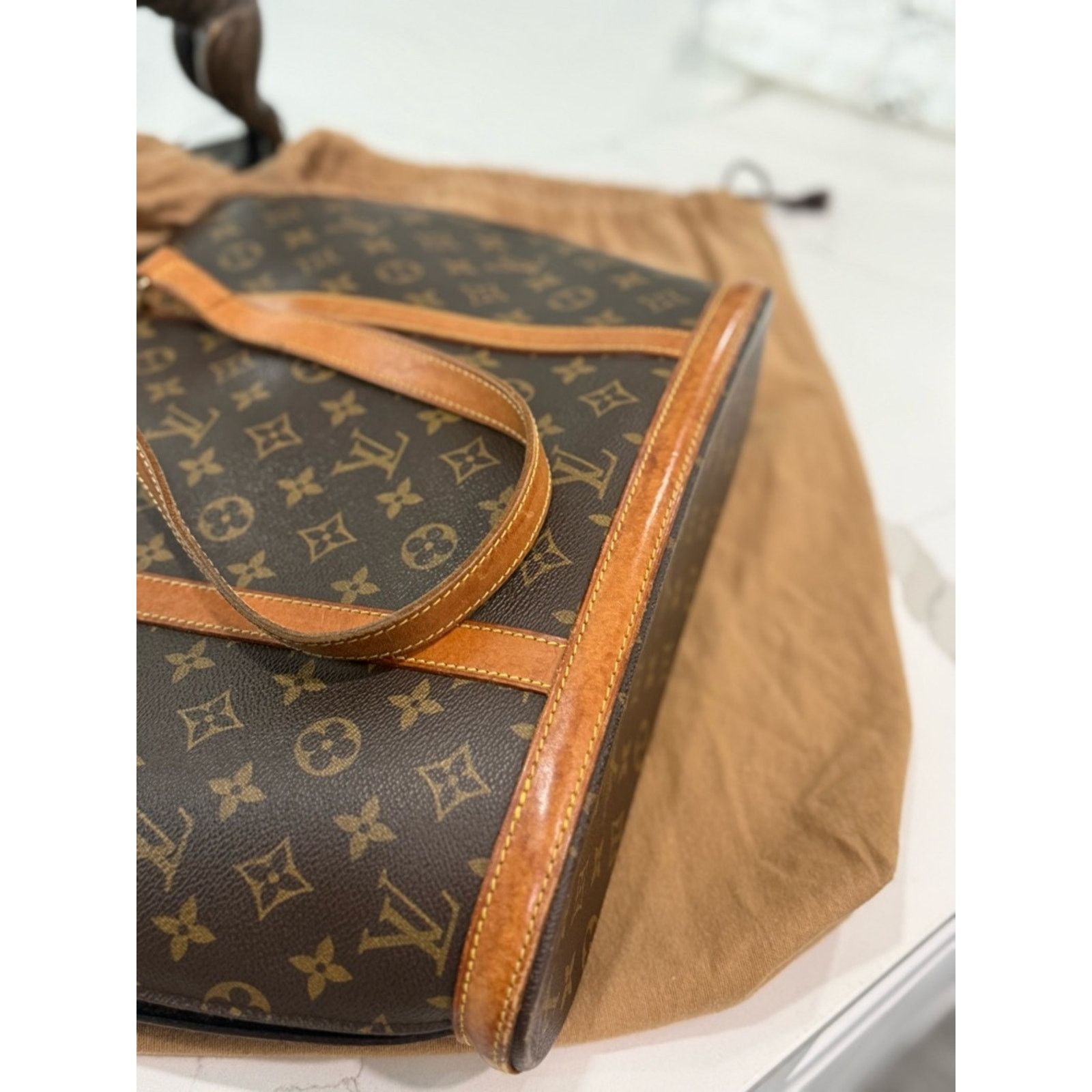 Louis Vuitton Louis Vuitton Brown Monogram Vintage Babylone Tote Size ONE SIZE - 10 Thumbnail
