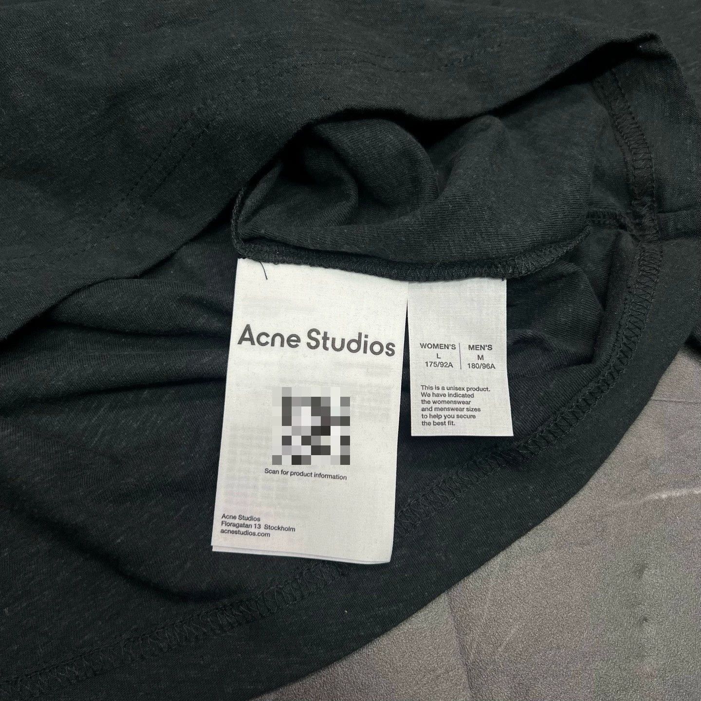 Acne Studios Acne Studios FW25 1996 sml logo crew longsleeve new L Size L / US 10 / IT 46 - 4 Thumbnail