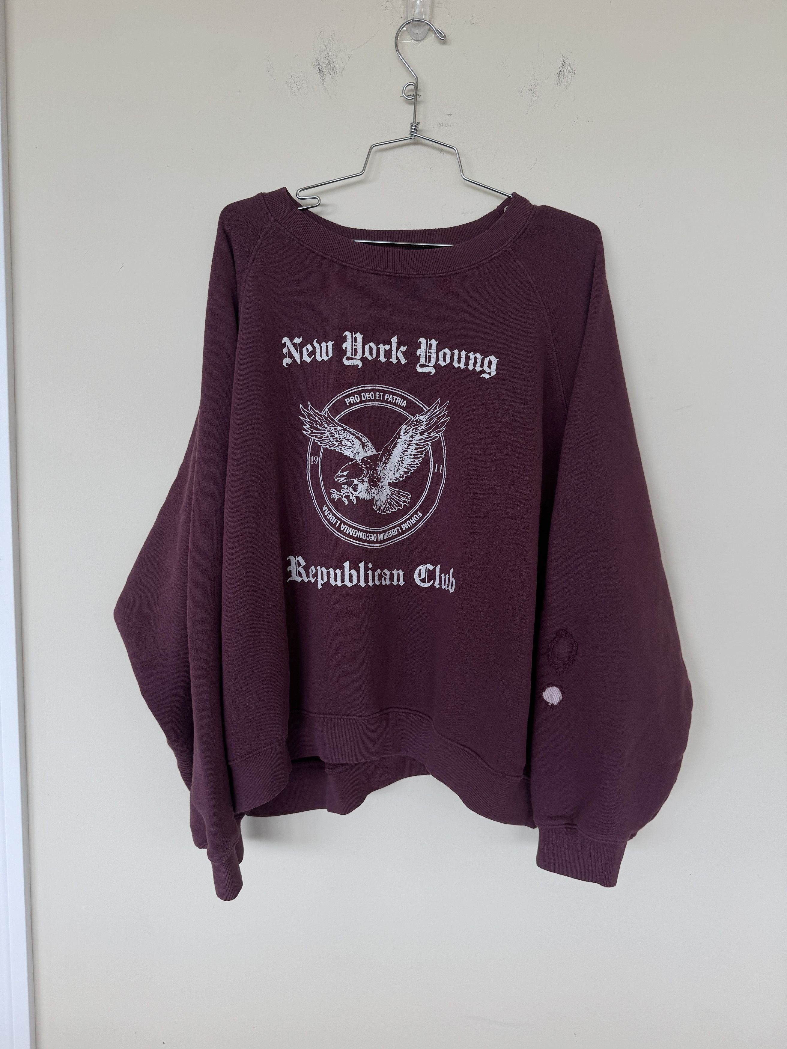 Enfants Riches Deprimes Enfants Riches Deprimes YRC Republican Sweater NWT Size US XL / EU 56 / 4 - 2 Thumbnail