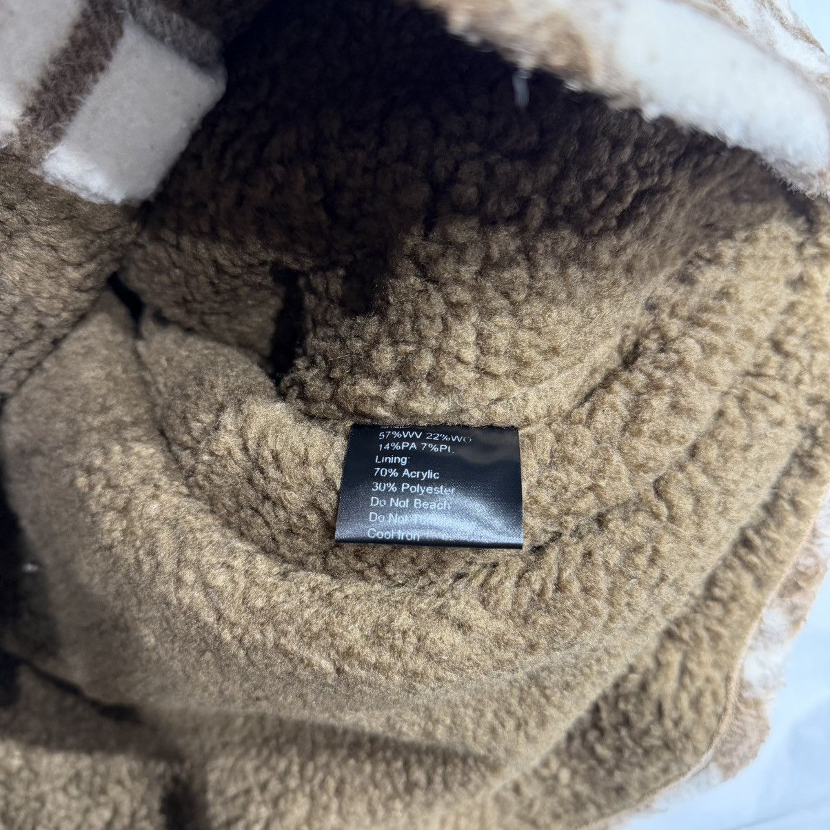 Represent Clo. Represent Sherpa Shirt Brown Size US M / EU 48-50 / 2 - 5 Thumbnail