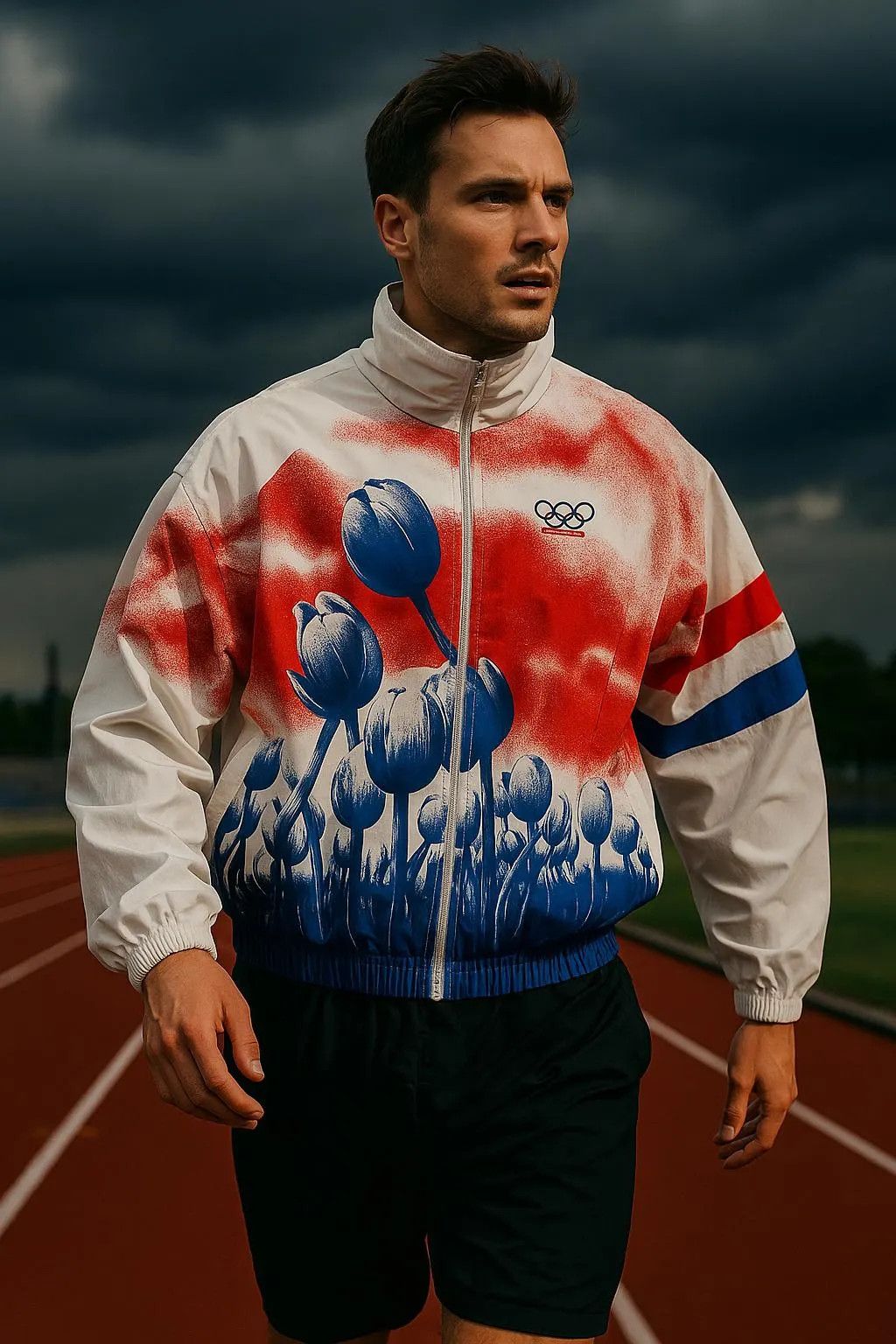 Other Cruyff Sports Tulip Windbreaker 1992 M Size US M / EU 48-50 / 2 - 3 Thumbnail
