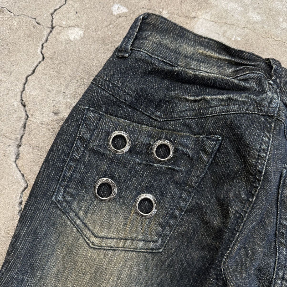 Seditionaries Vintage Y2K JT Denim Straigt Fit Size 25" / US 0 / IT 36 - 9 Thumbnail
